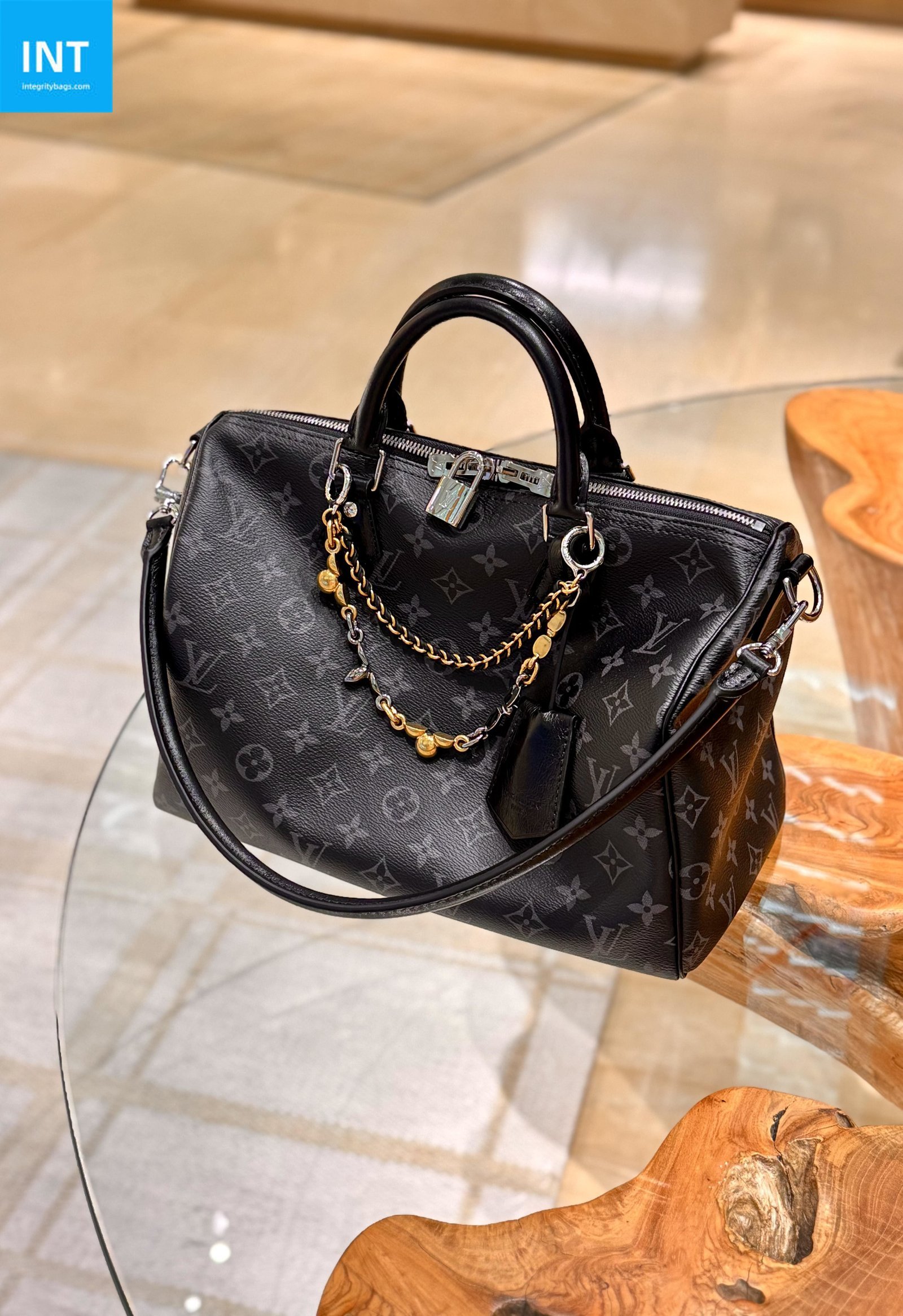 Louis Vuitton Speedy Soft 30 Eclipse Coated - Image 3