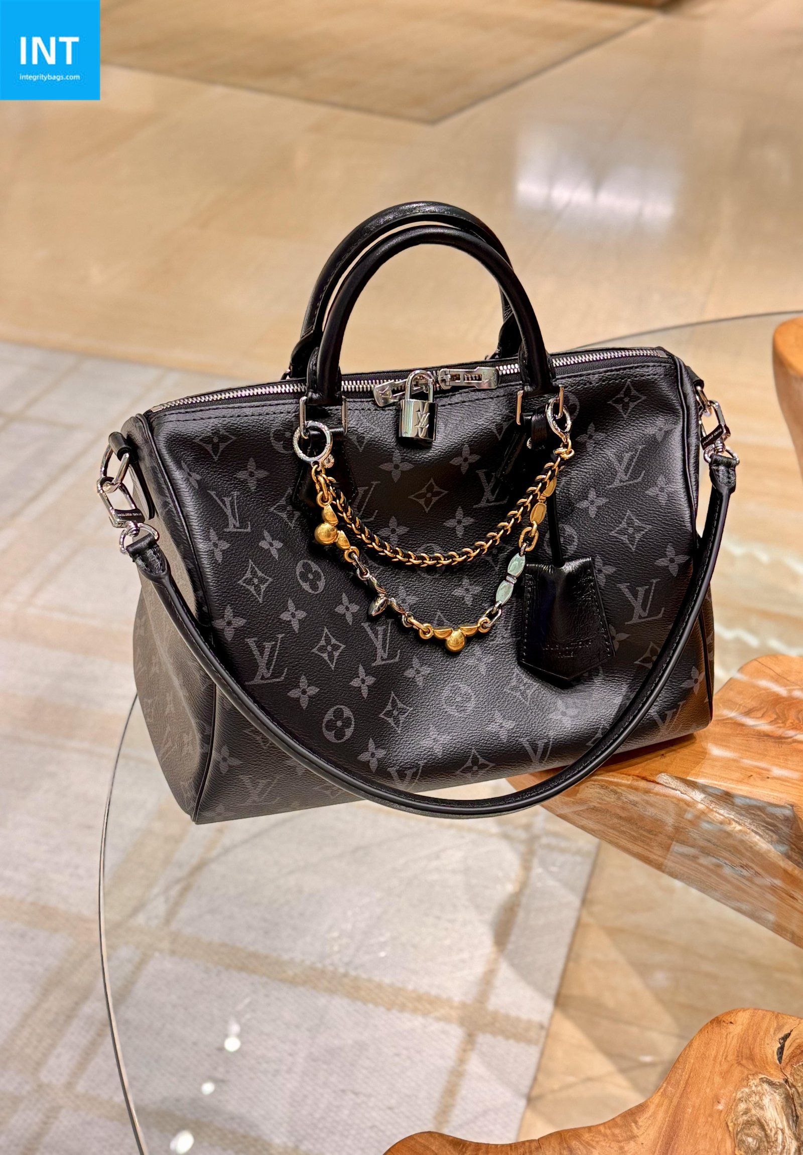 Louis Vuitton Speedy Soft 30 Eclipse Coated - Image 4