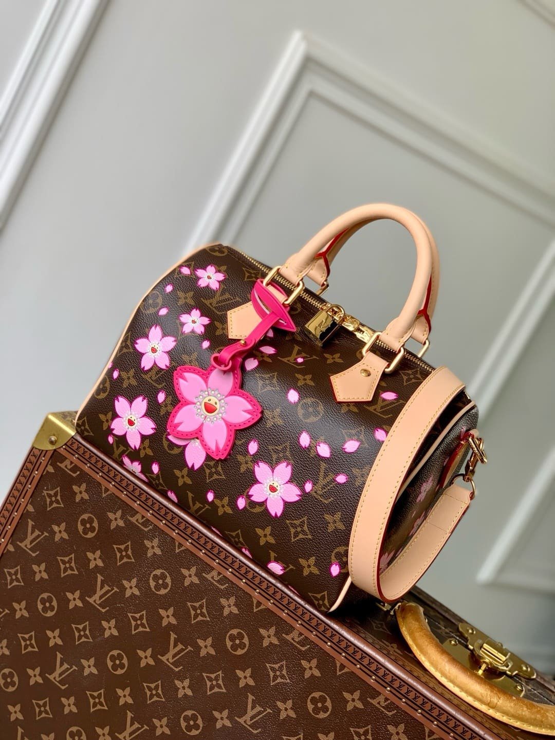 Alternative view of Louis Vuitton Speedy 25 Cherry Blossom