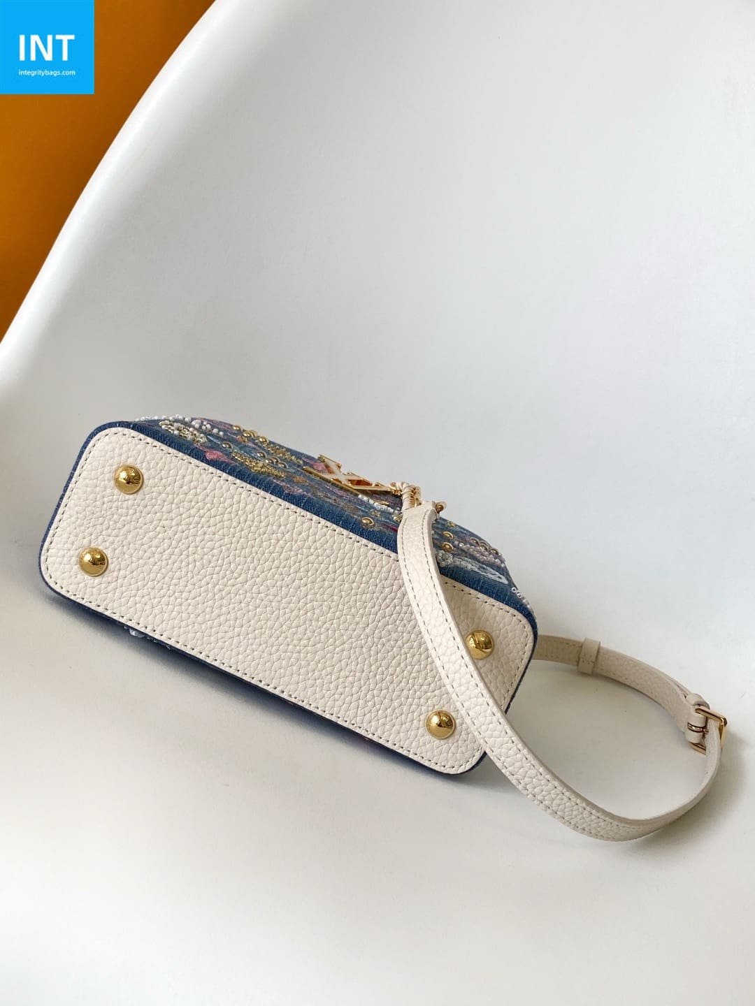Louis Vuitton Capucines Mini Denim Canvas - Image 5