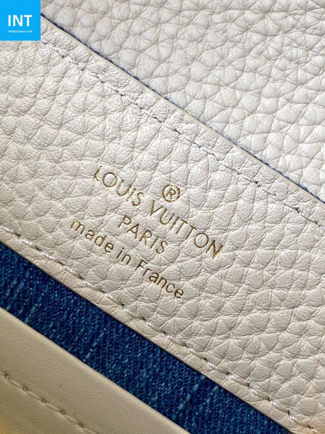 Louis Vuitton Capucines Mini Denim Canvas - Image 10
