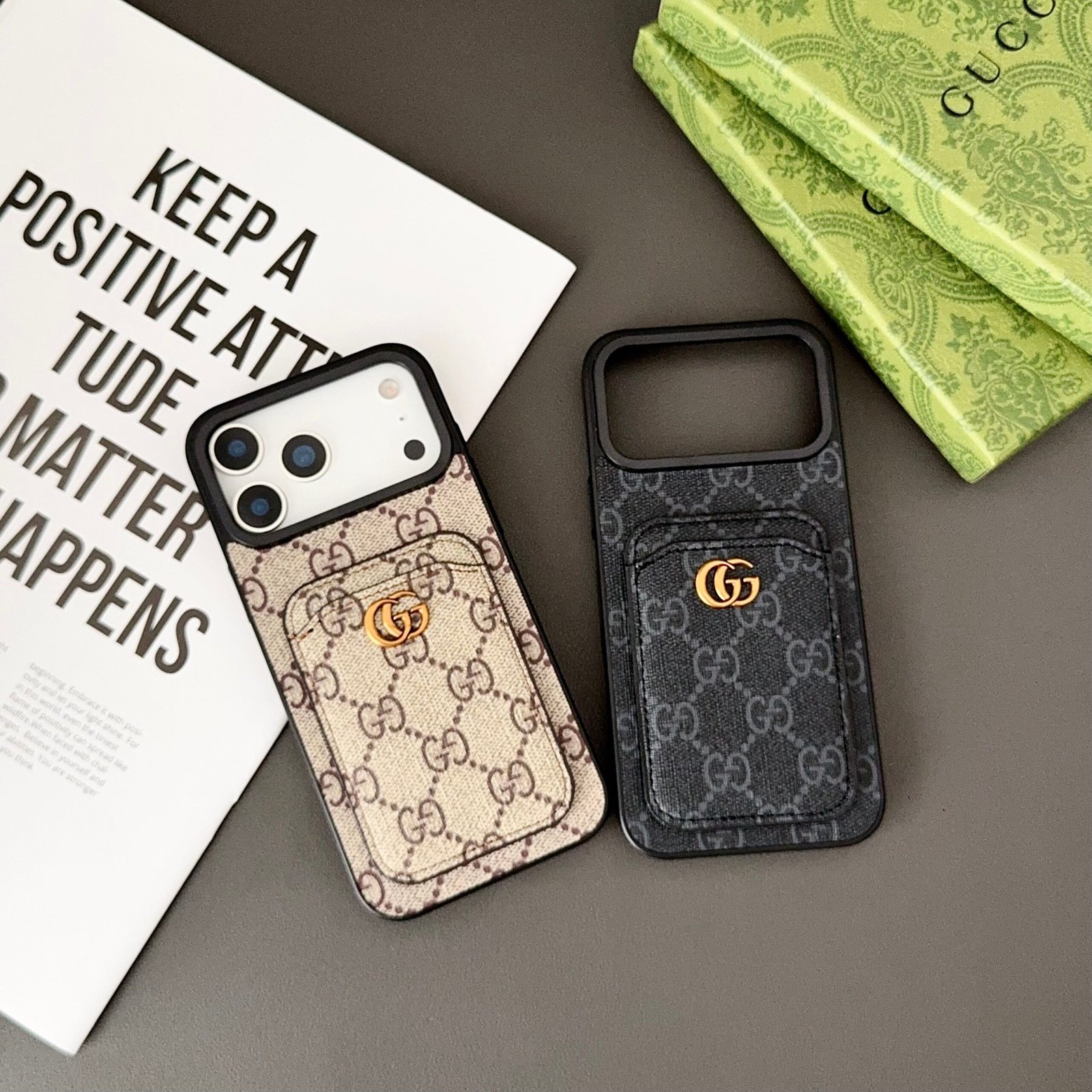 GUCCI GG Card Pocket Phone Case