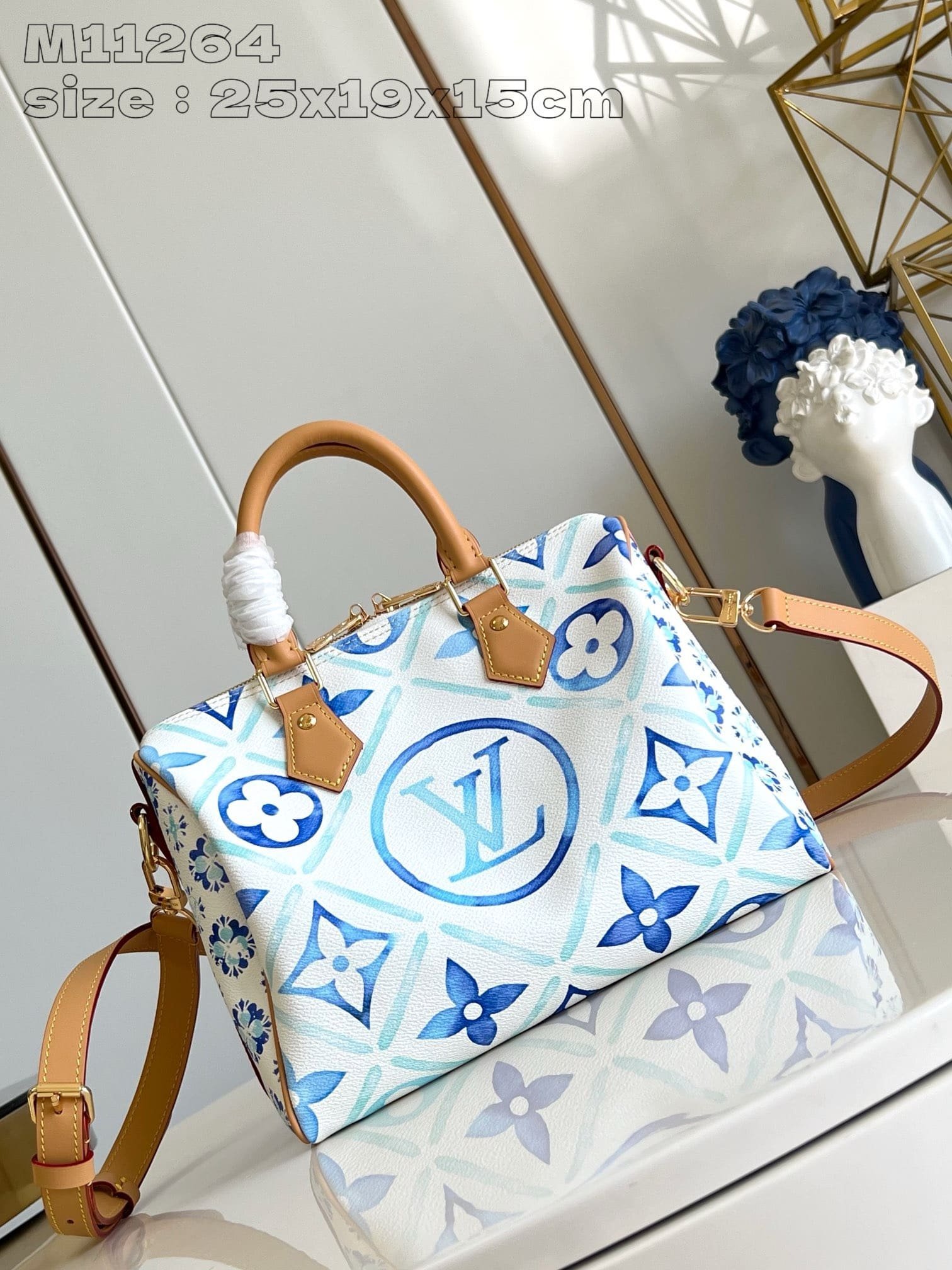 Alternative view of Louis Vuitton Speedy 25 Monogram Tiles