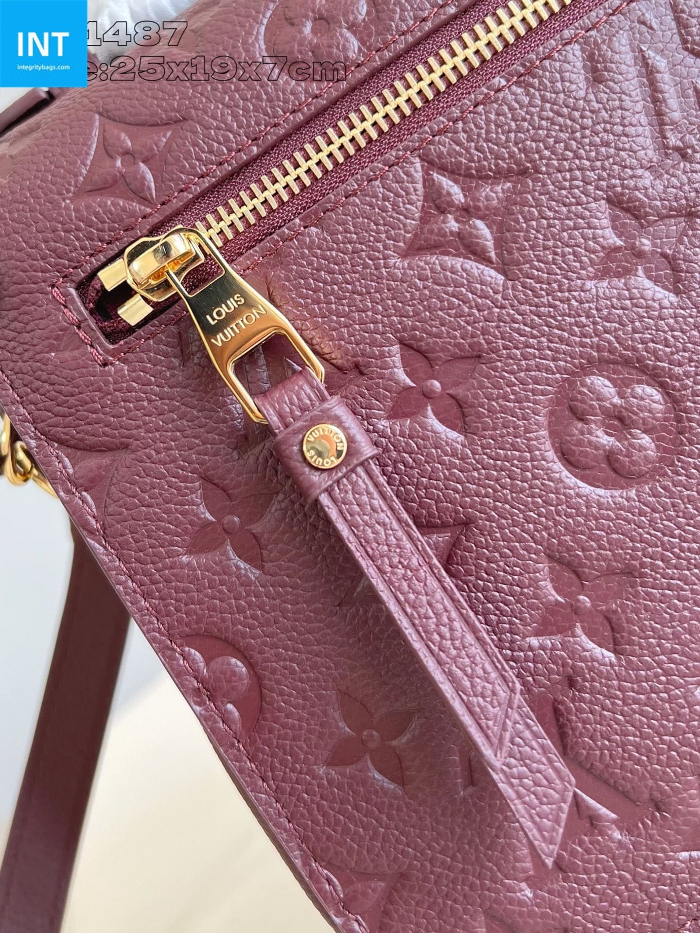 Louis Vuitton Métis MM Garnet Red - Image 7