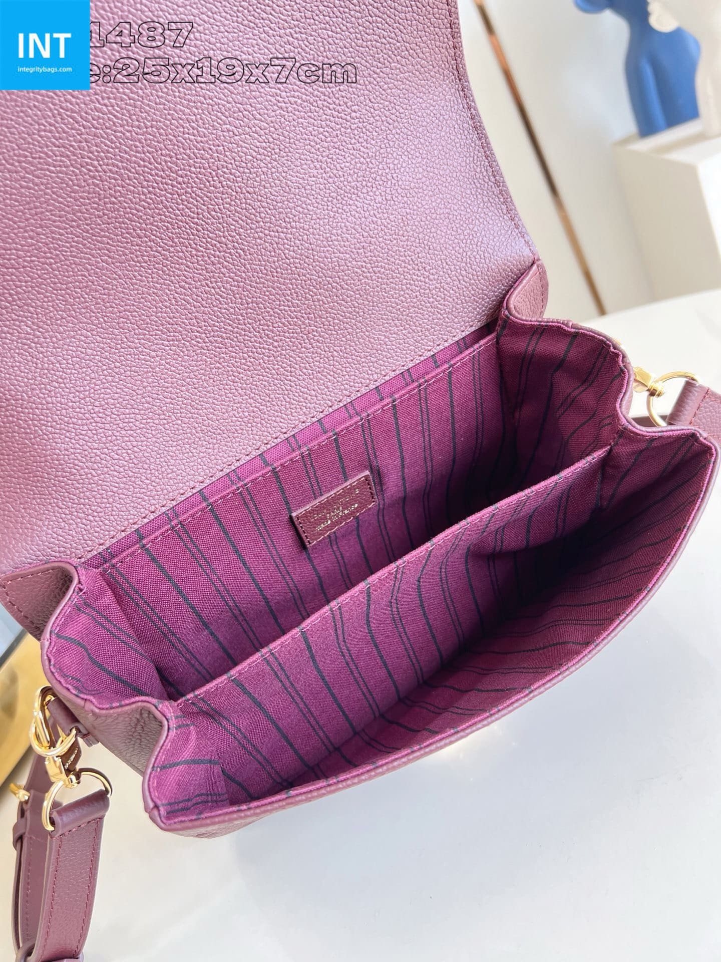 Louis Vuitton Métis MM Garnet Red - Image 9