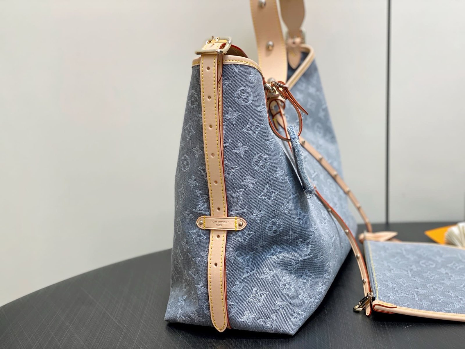 Louis Vuitton CarryAll MM Denim - Image 5