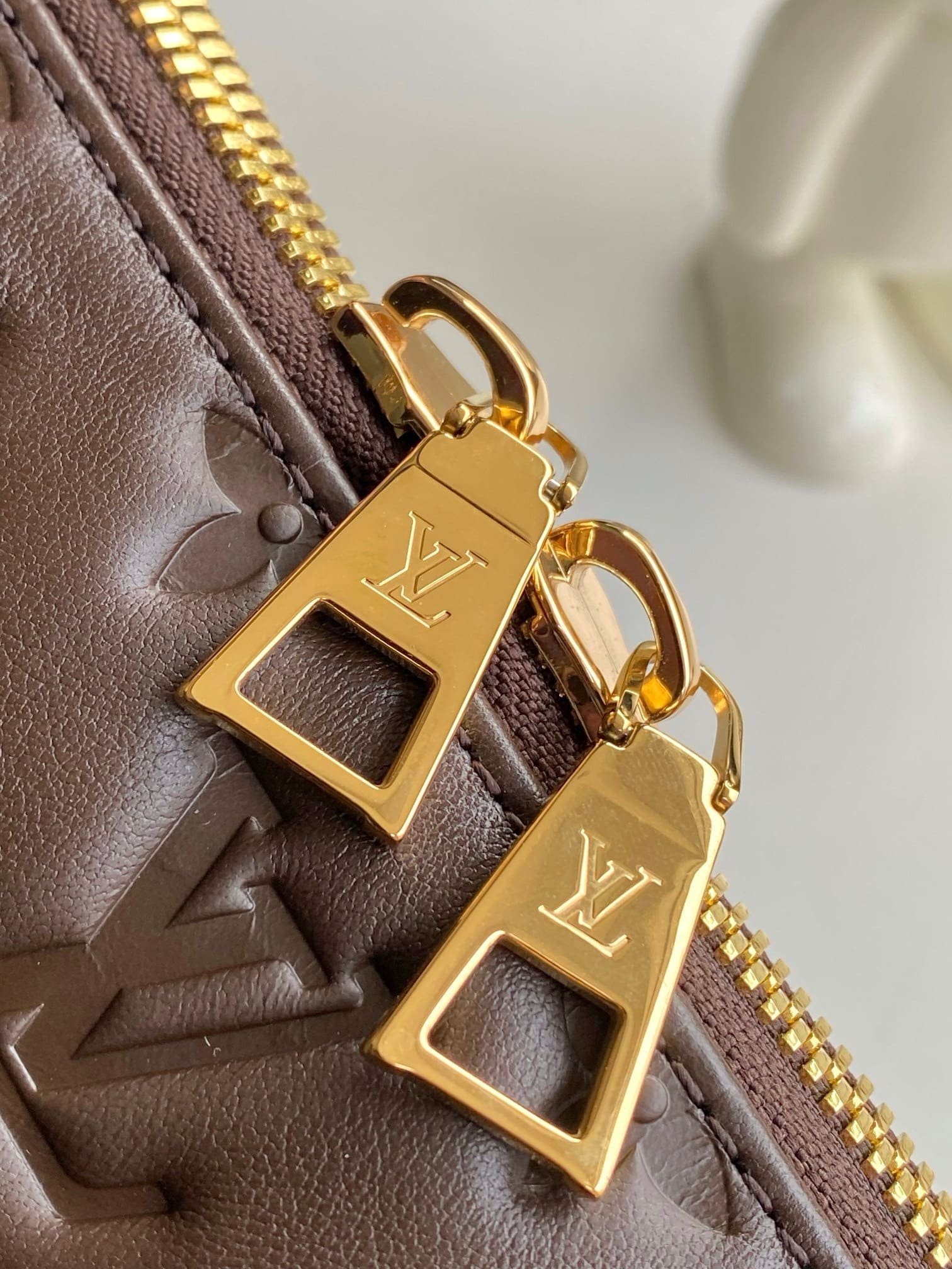 Louis Vuitton Coussin Hobo MM Chocolat - Image 8