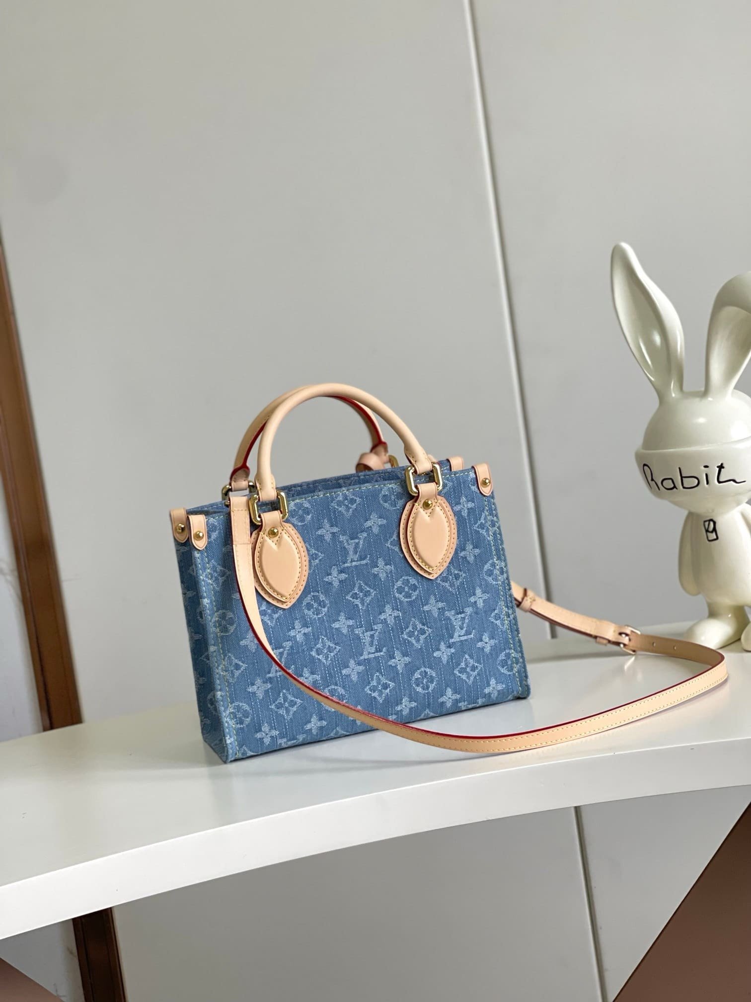 Alternative view of Louis Vuitton Denim Monogram Cotton