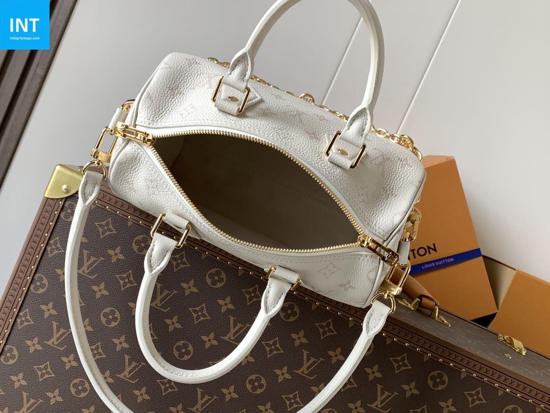 Louis Vuitton Speedy 25 Bliss Cream - Image 9
