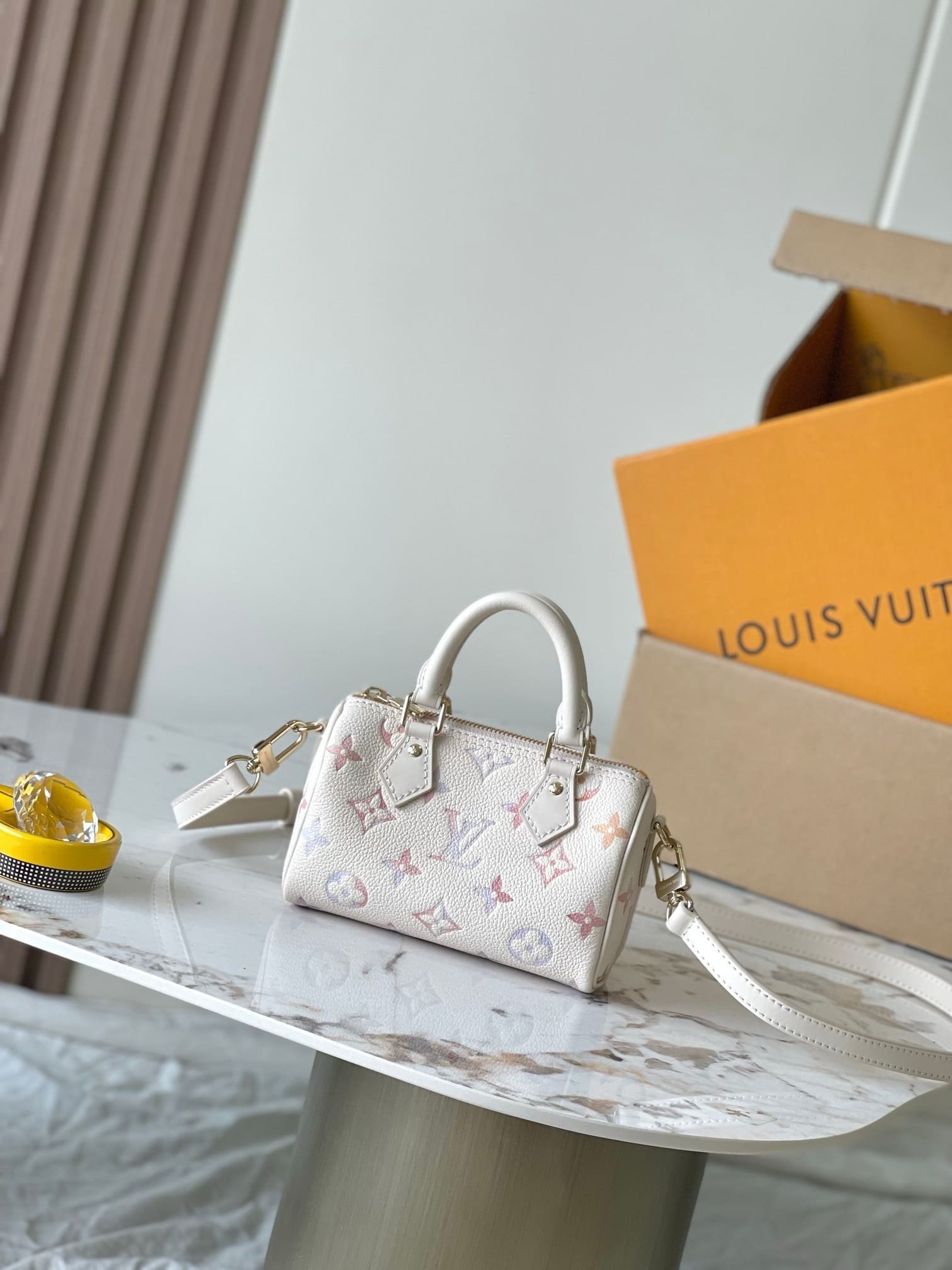 Alternative view of Louis Vuitton Nano Speedy Pastel