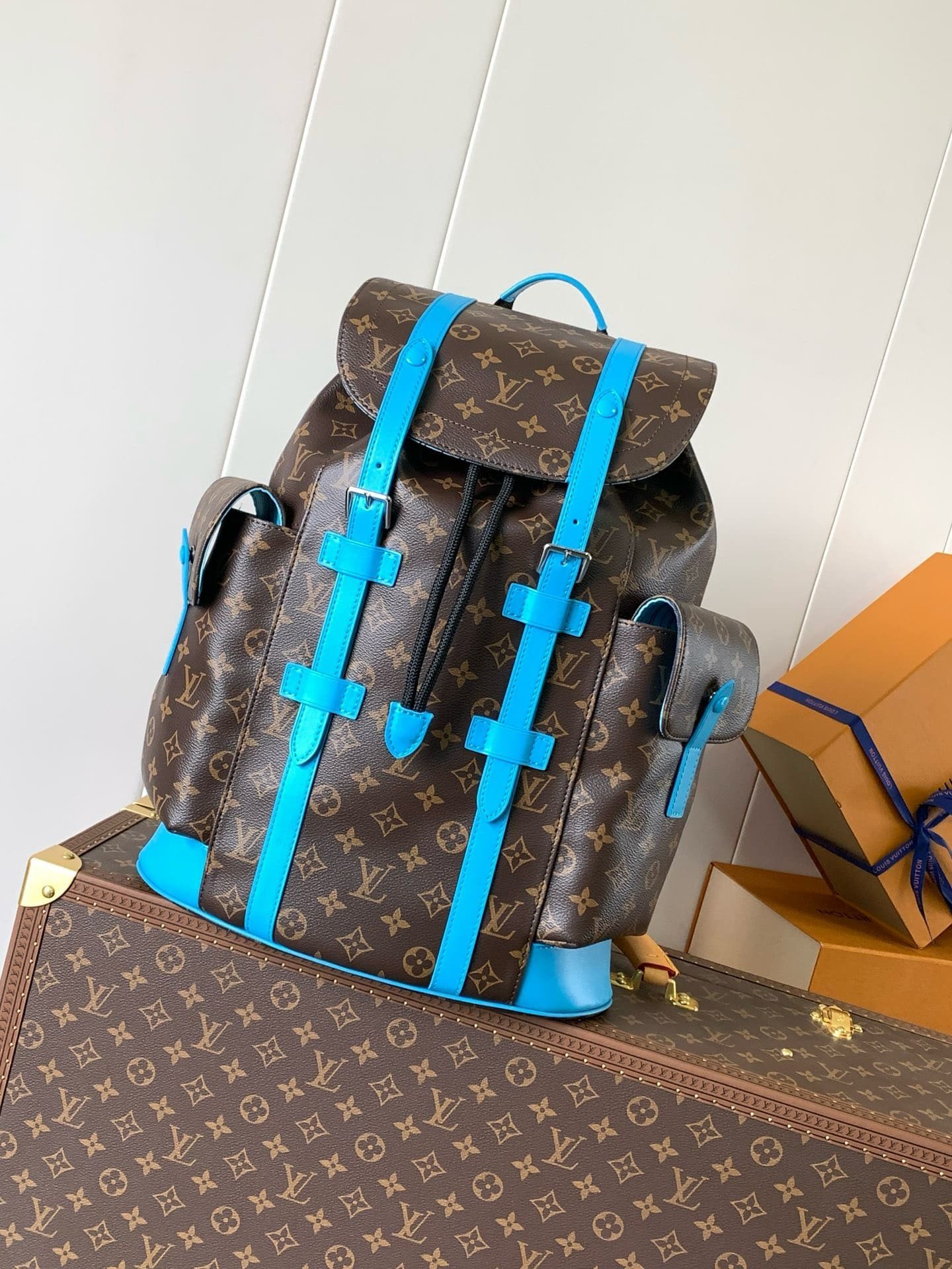 Alternative view of Louis Vuitton Christopher MM Macassar