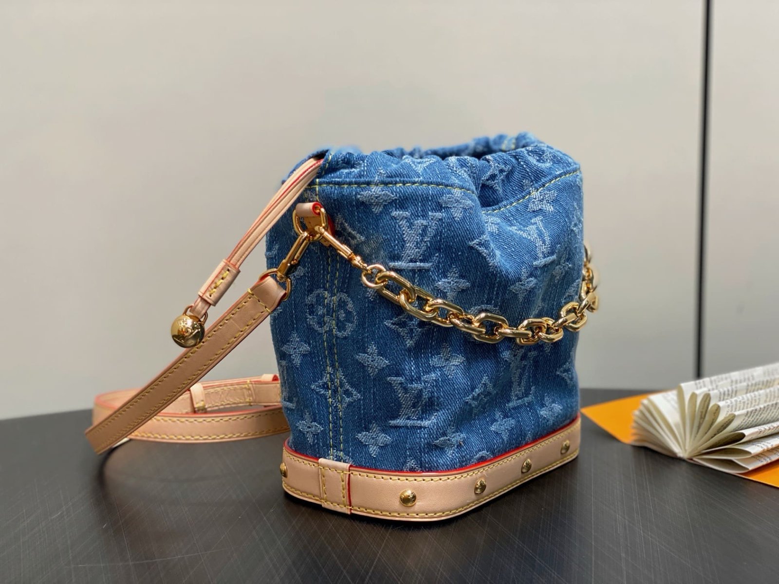 Louis Vuitton Nano Noé Denim Organic - Image 10