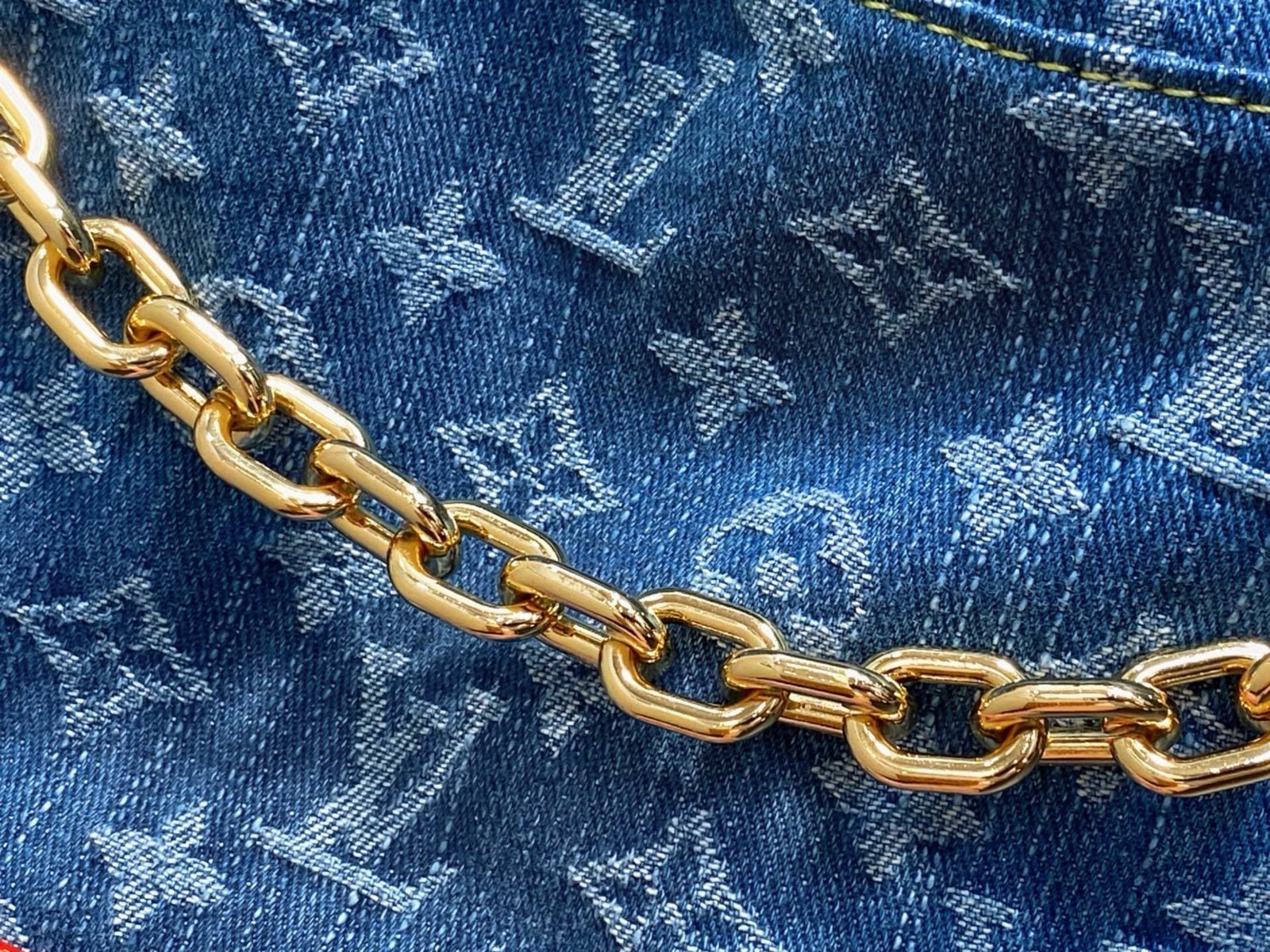 Louis Vuitton Nano Noé Denim Organic - Image 7