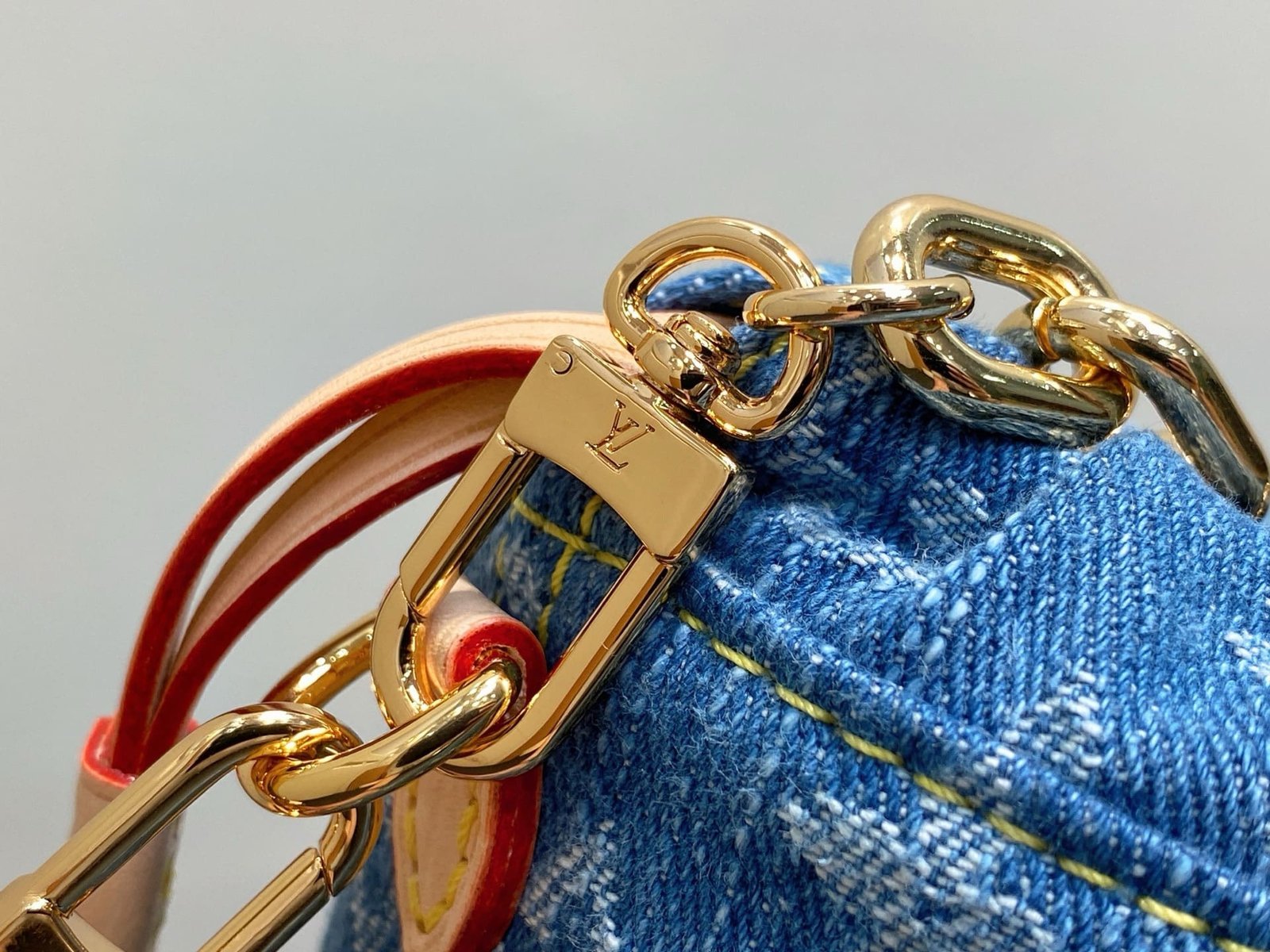 Louis Vuitton Nano Noé Denim Organic - Image 5
