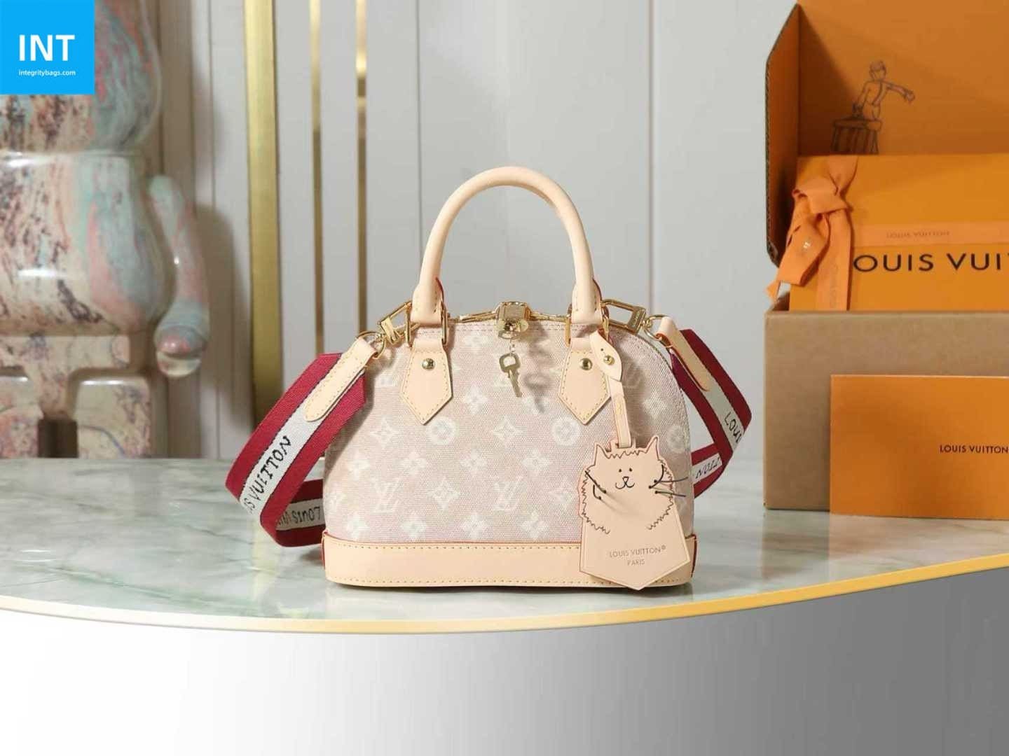 Alternative view of Louis Vuitton Alma BB Meowgram Canvas