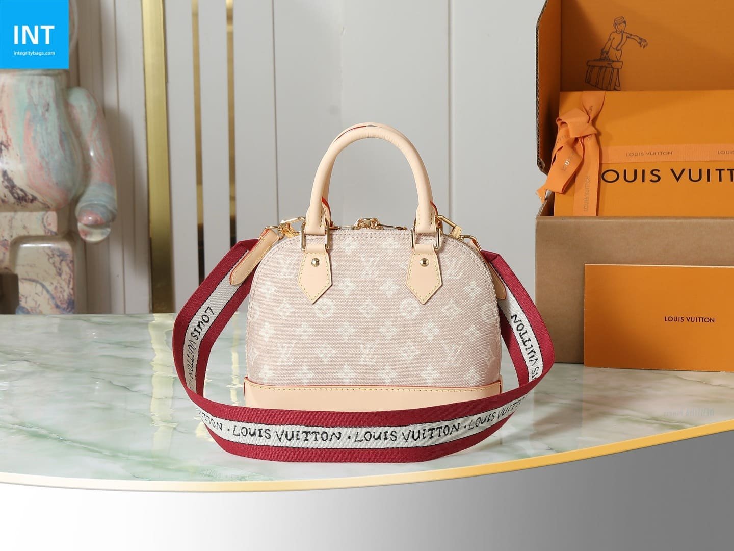 Louis Vuitton Alma BB Meowgram Canvas - Image 4