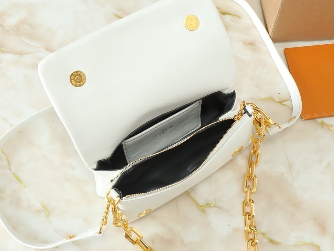 Louis Vuitton Pochette Coussin Cream - Image 5