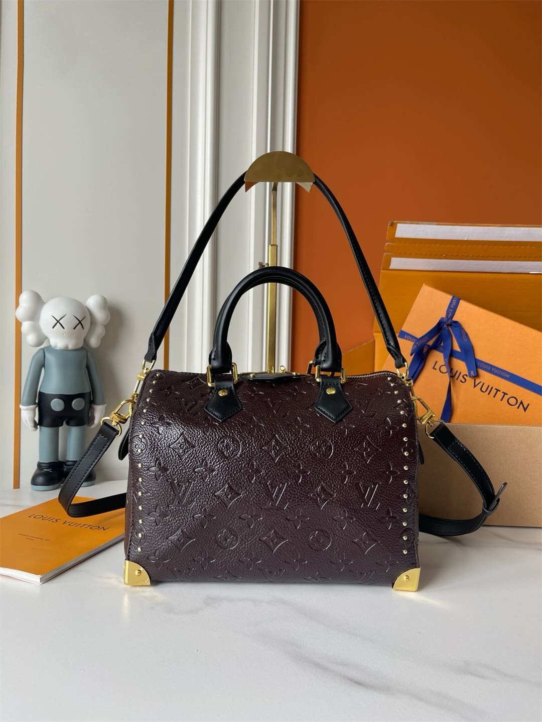 Louis Vuitton Speedy Trunk 25 Calfskin - Image 4