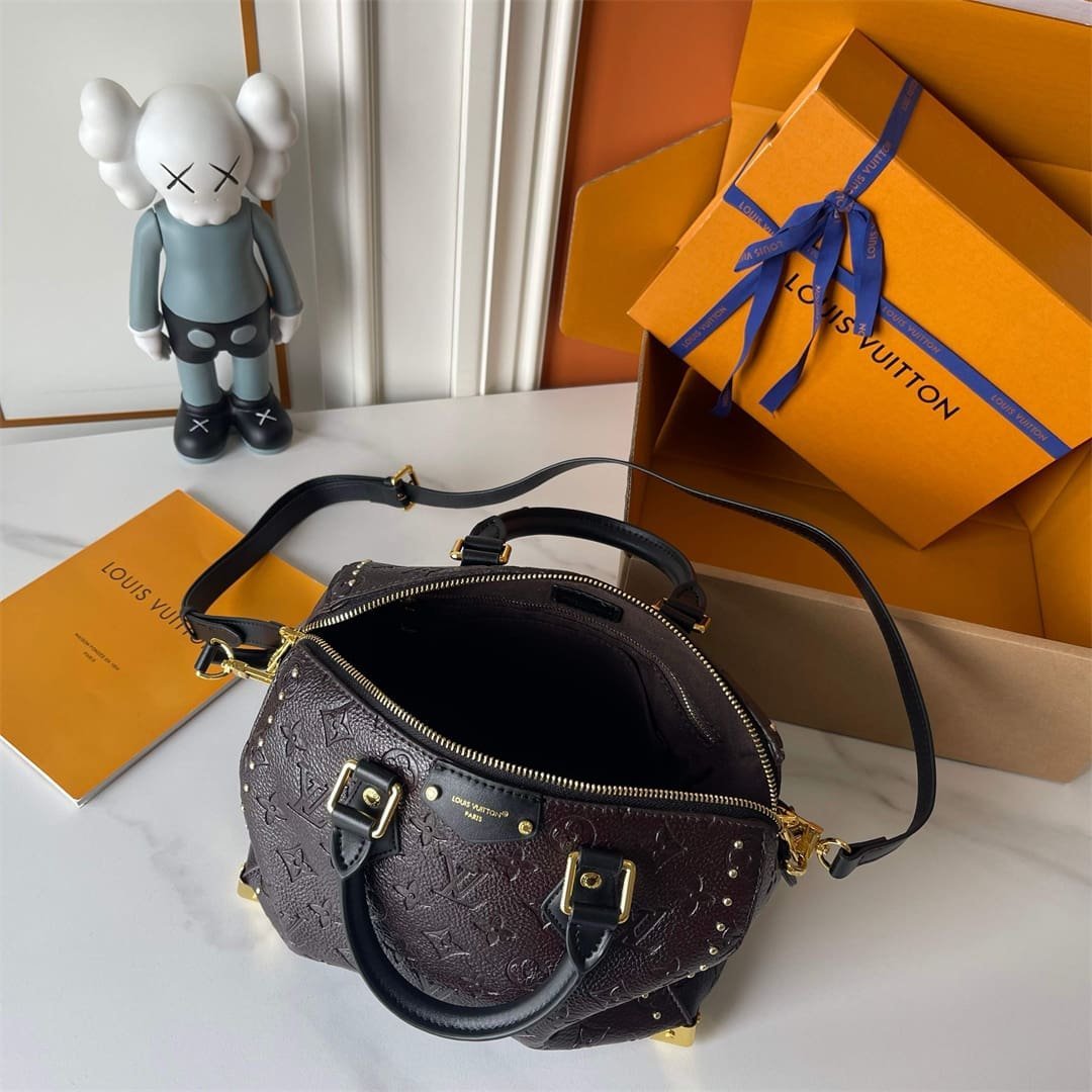 Louis Vuitton Speedy Trunk 25 Calfskin - Image 9
