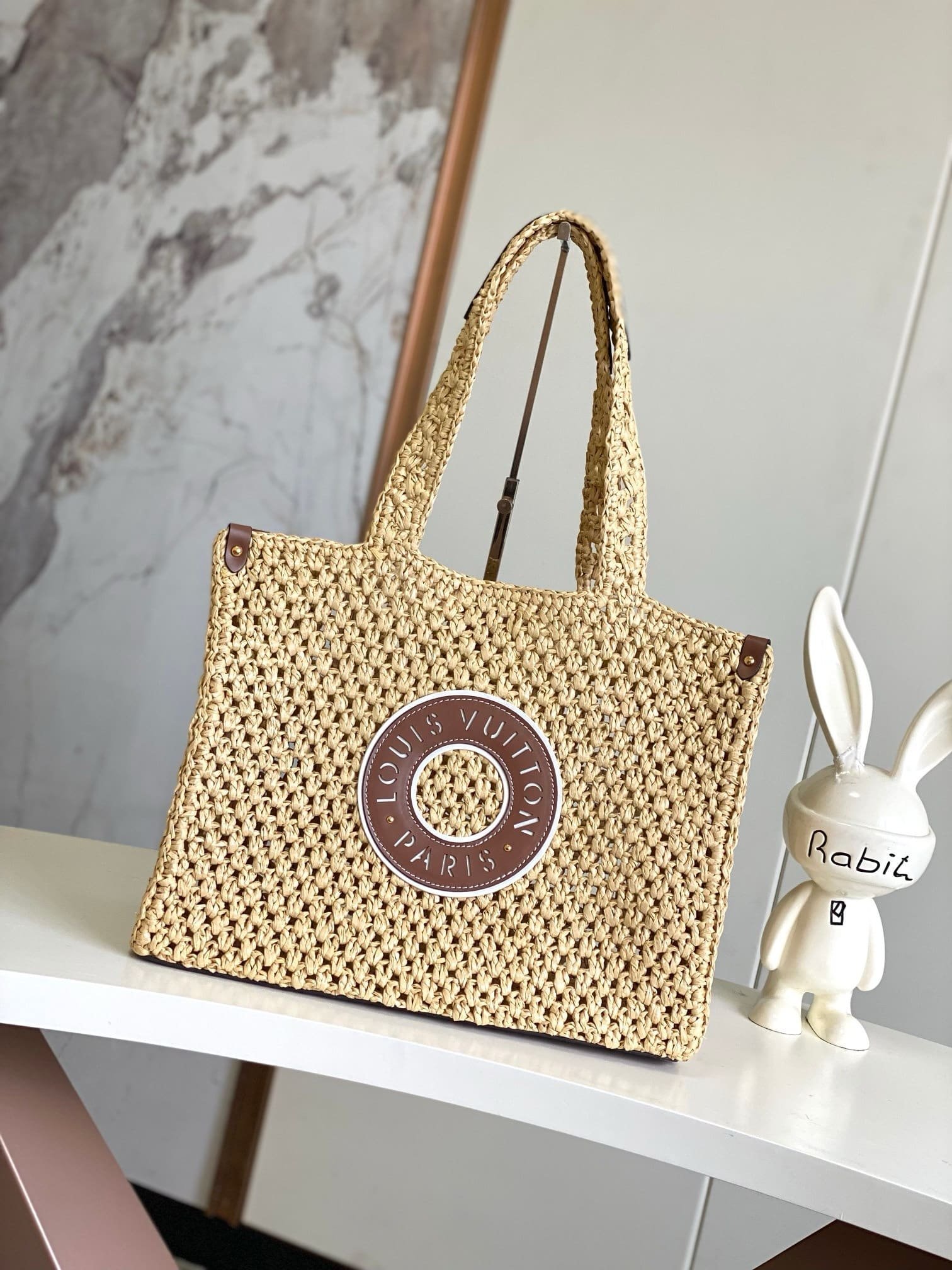 Louis Vuitton By The Pool Raffia - Image 4