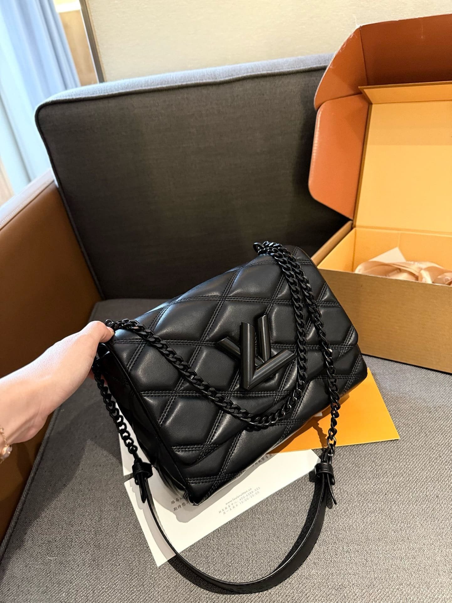 Alternative view of Louis Vuitton GO-14 Medium Sheepskin Bag