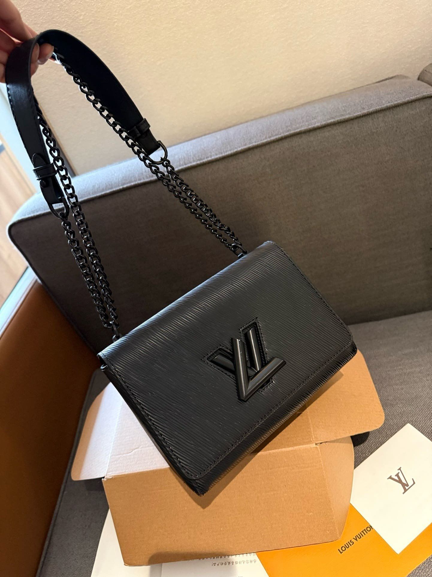 Alternative view of Louis Vuitton Twist MM Matte Epi Leather