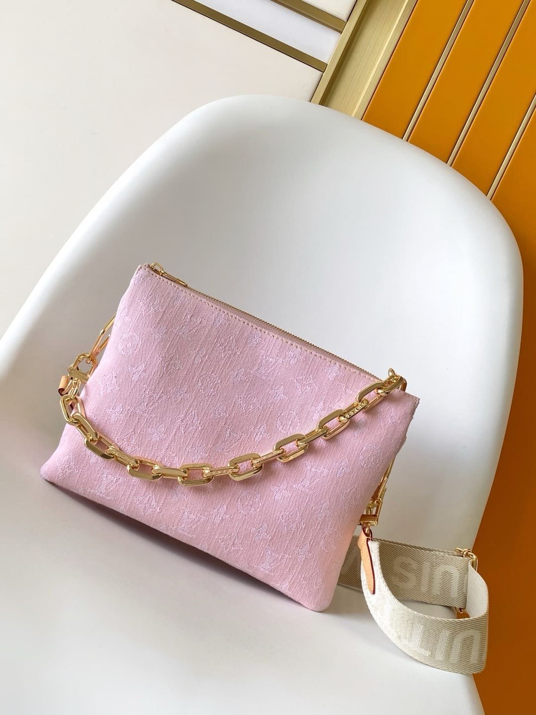 Alternative view of Louis Vuitton Coussin PM Washed Pink