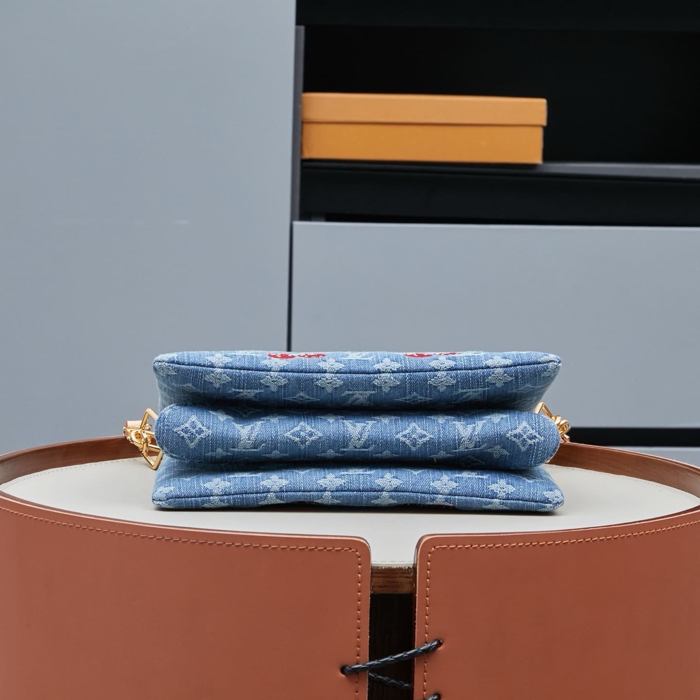 Louis Vuitton Coussin PM Cherry Denim - Image 5