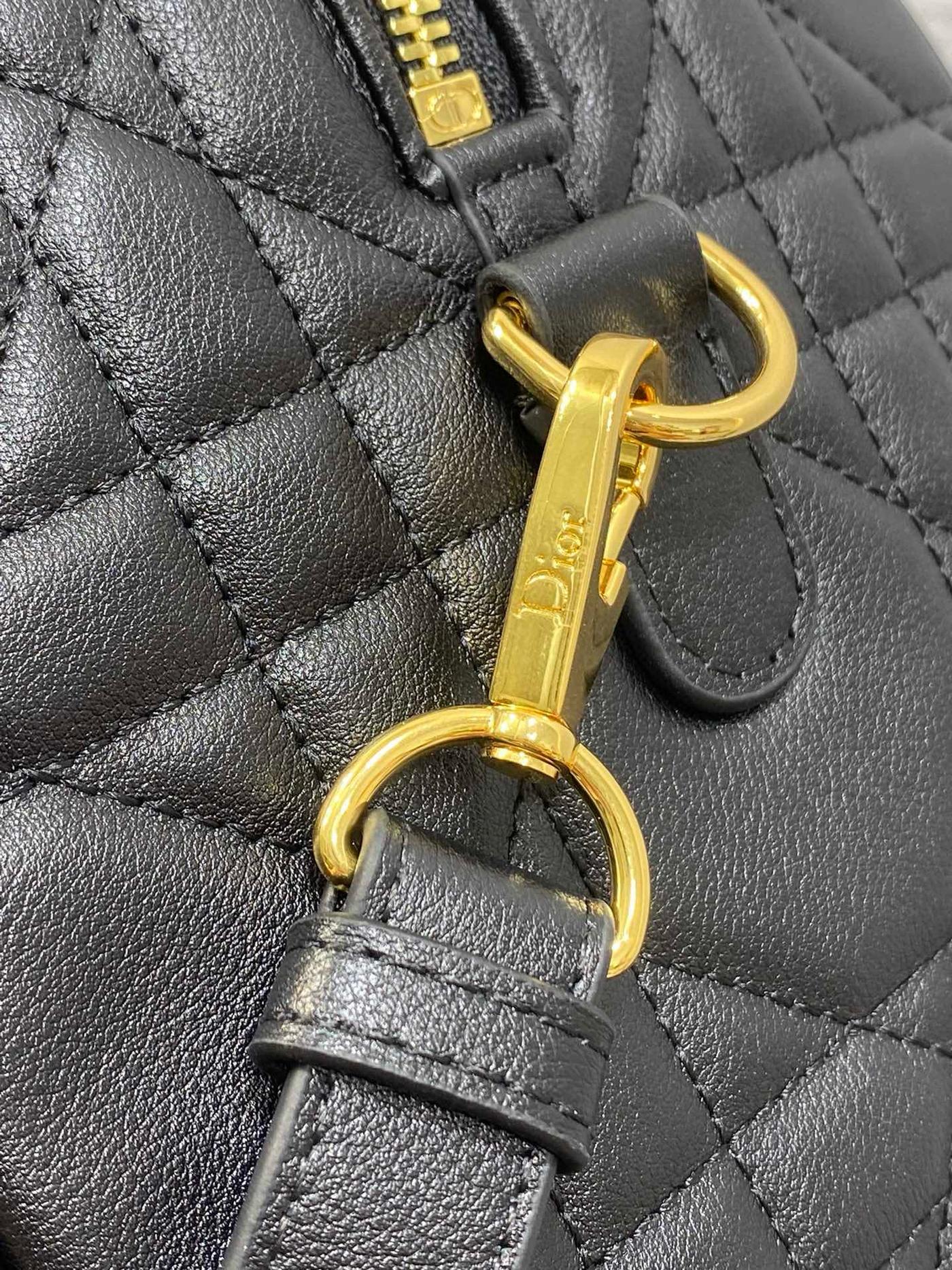 Dior Groove 25 Black Calfskin Gold Hardware - Image 5