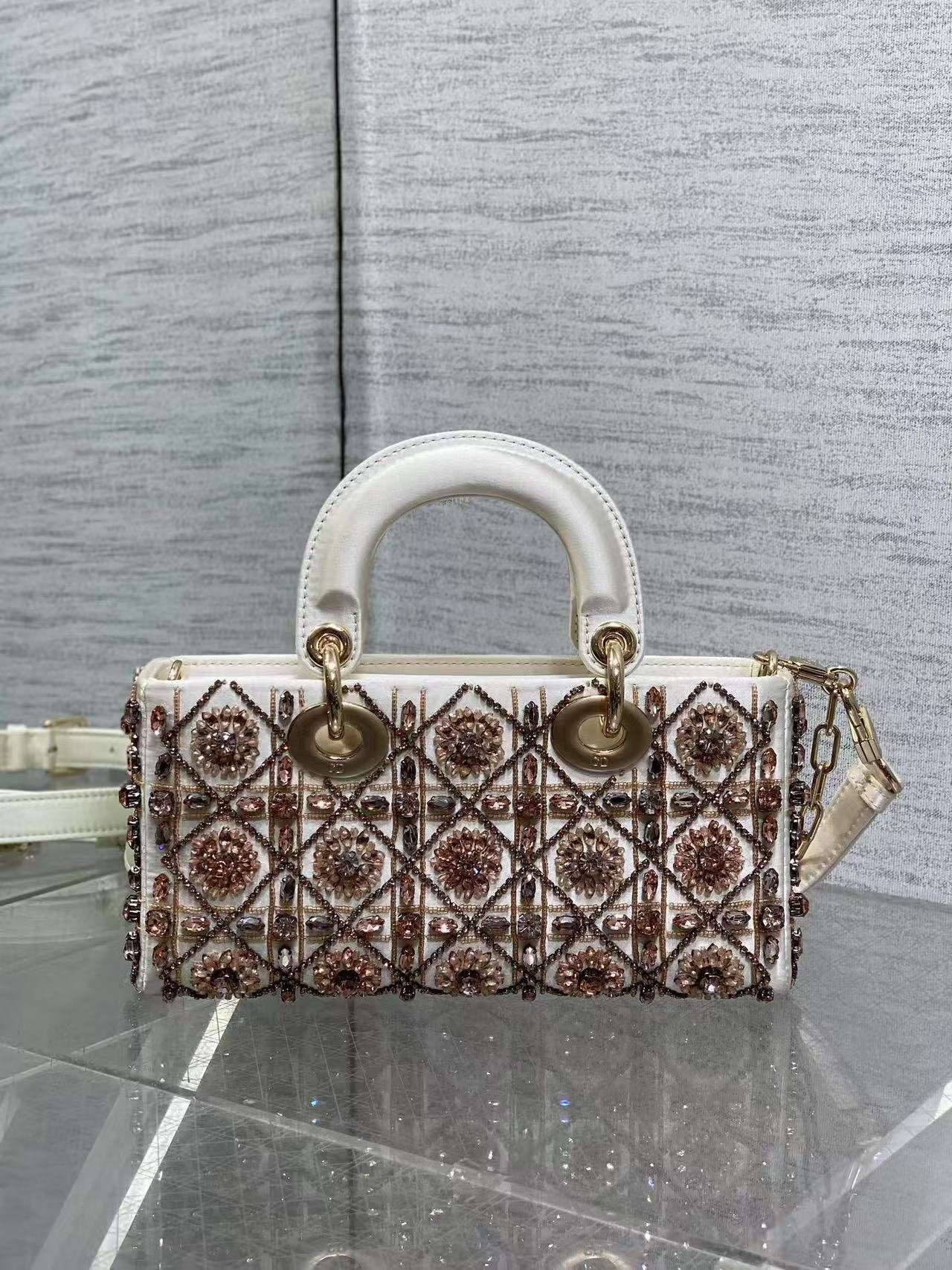 Alternative view of Dior Lady D-Joy 22cm Lambskin Bag