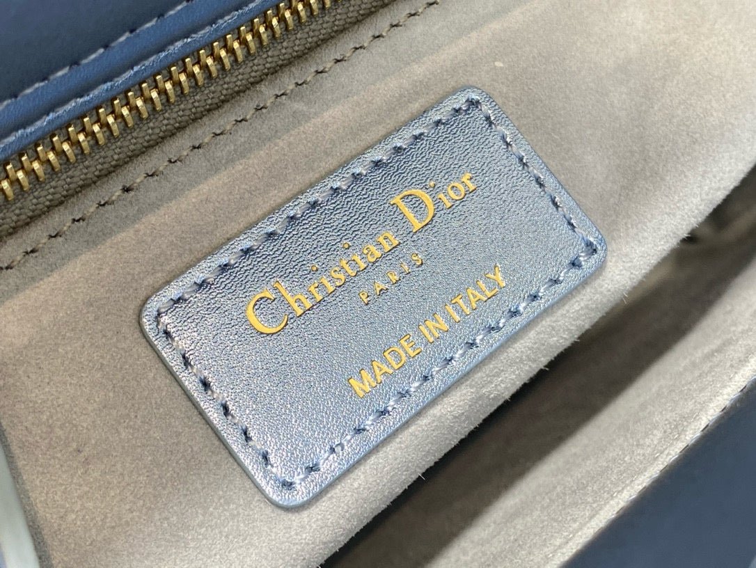 Alternative view of Dior Lady Medium 20 Rhinestone Canvas Handbag