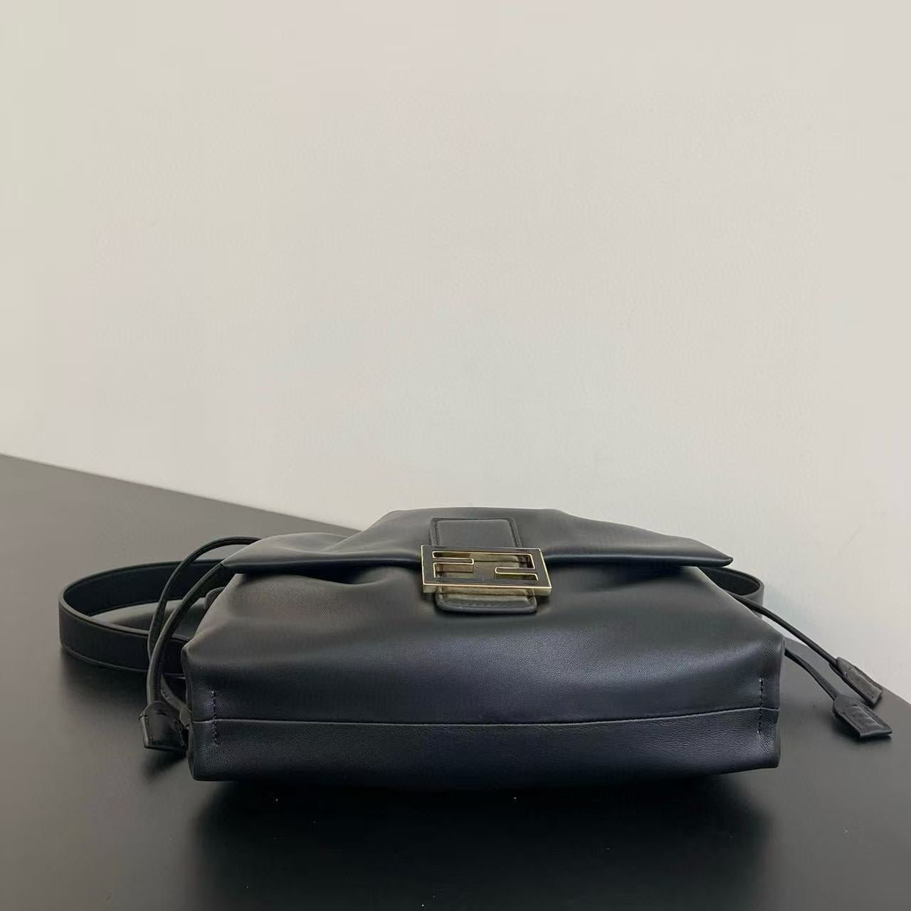 Fendi Baguette Black Nappa Leather - Image 3