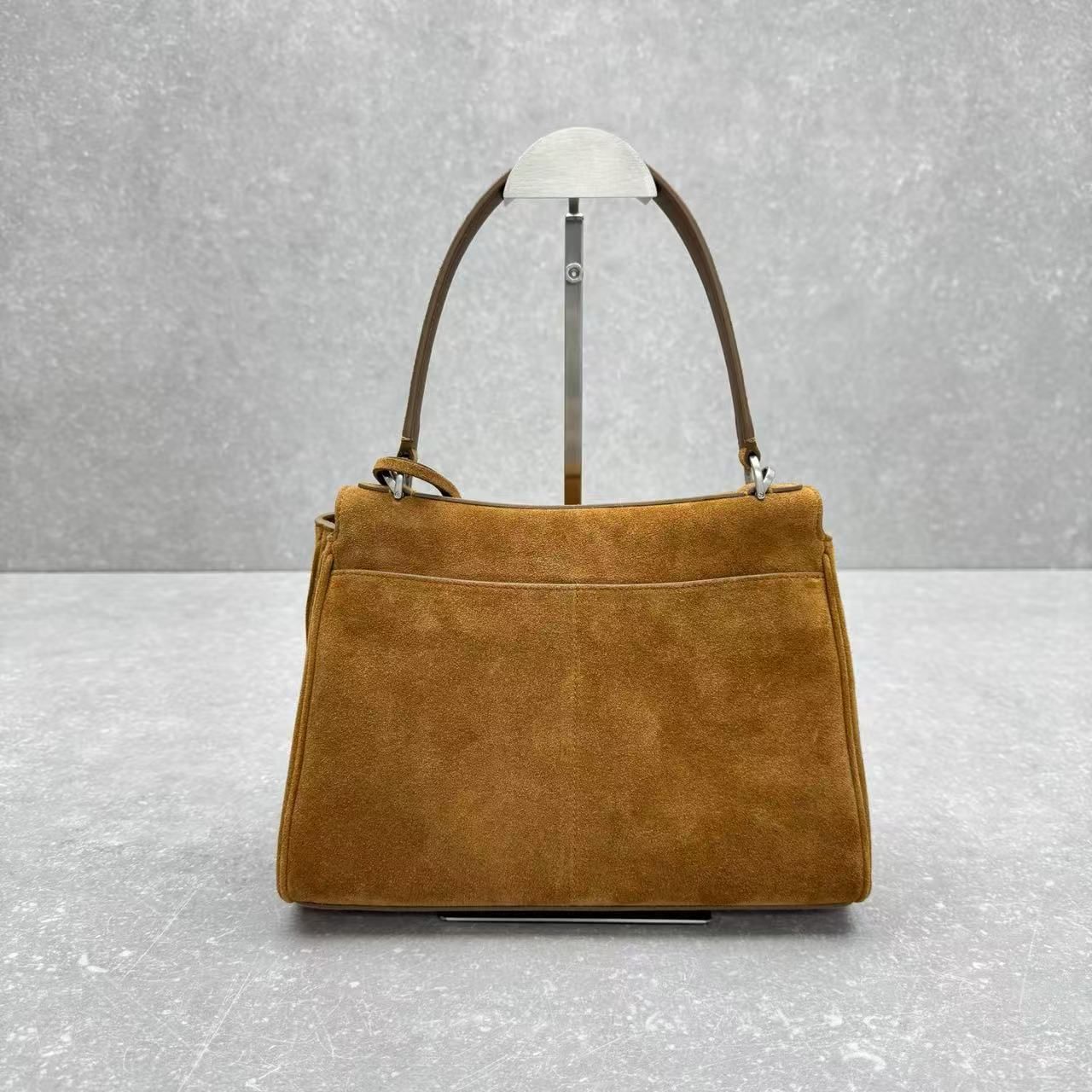 Alternative view of Balenciaga Rodeo Small 29cm Brown Suede