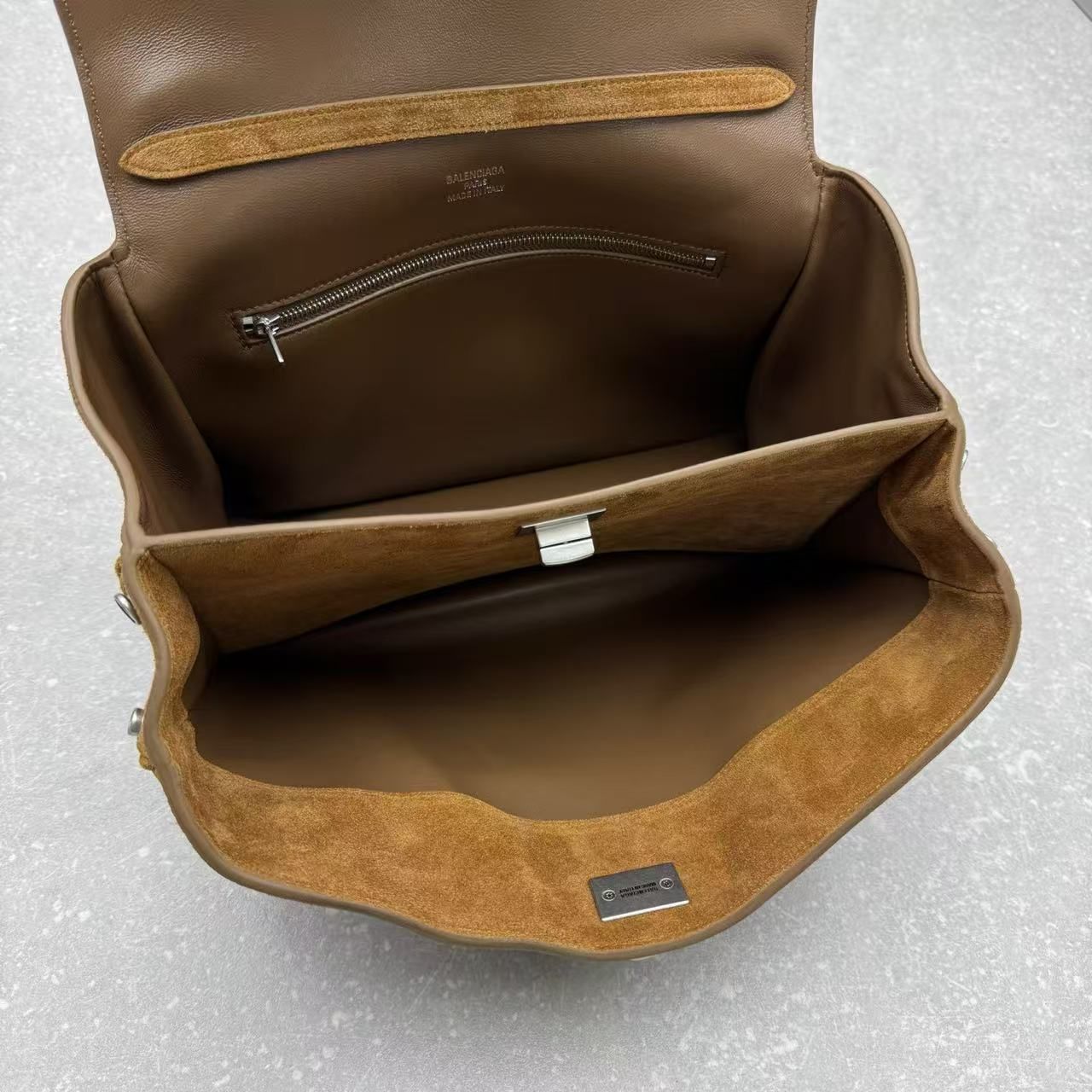 Balenciaga Rodeo Small 29cm Brown Suede - Image 7