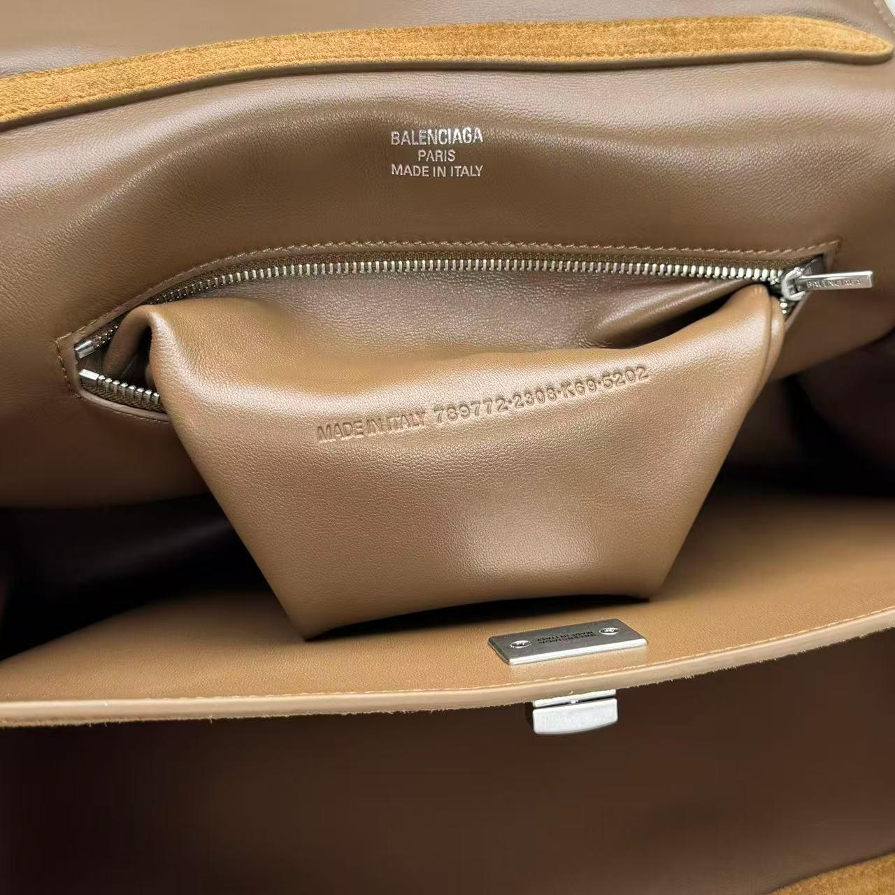 Balenciaga Rodeo Small 29cm Brown Suede - Image 5