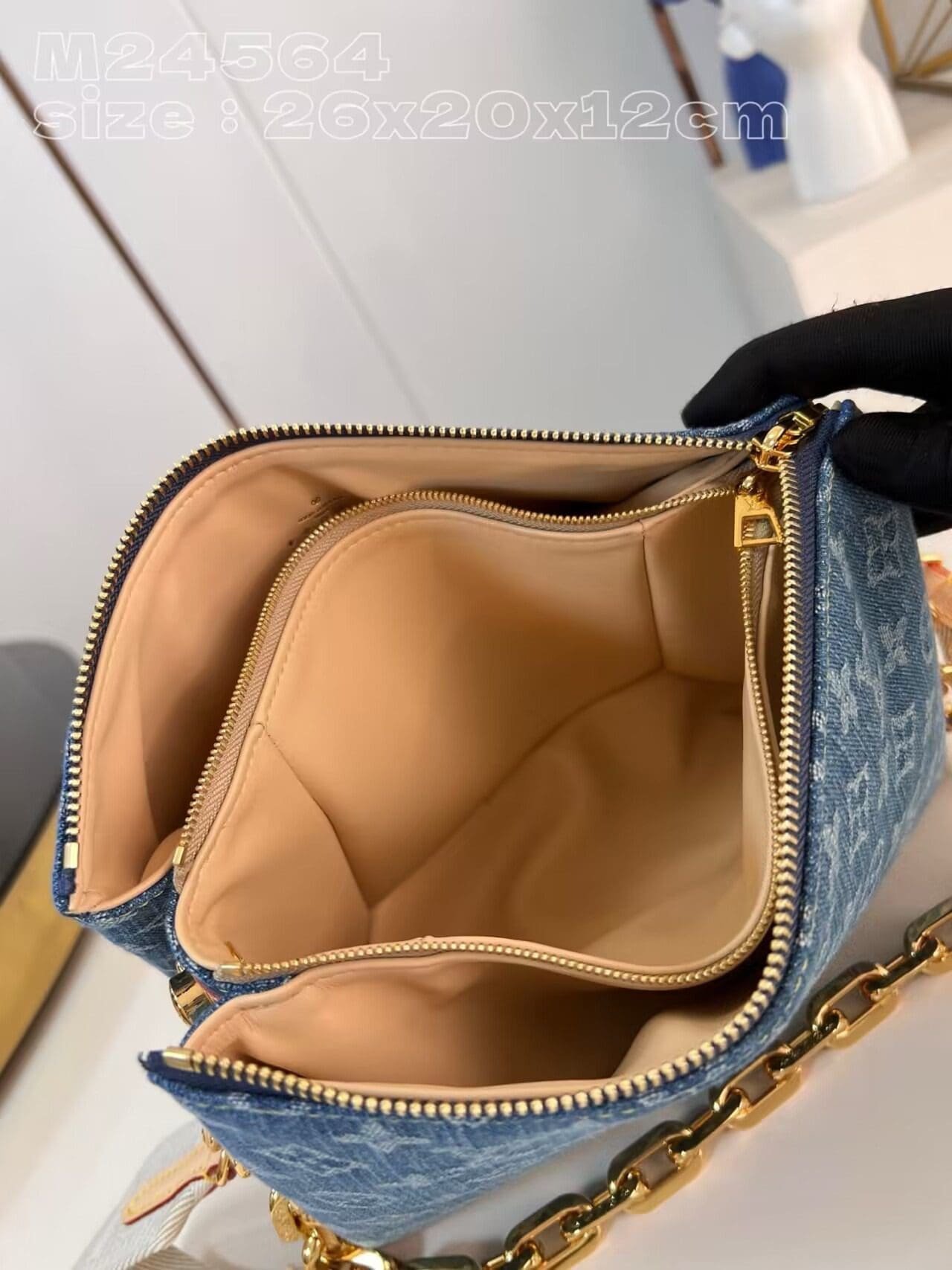 Louis Vuitton Coussin PM Organic Cotton - Image 8