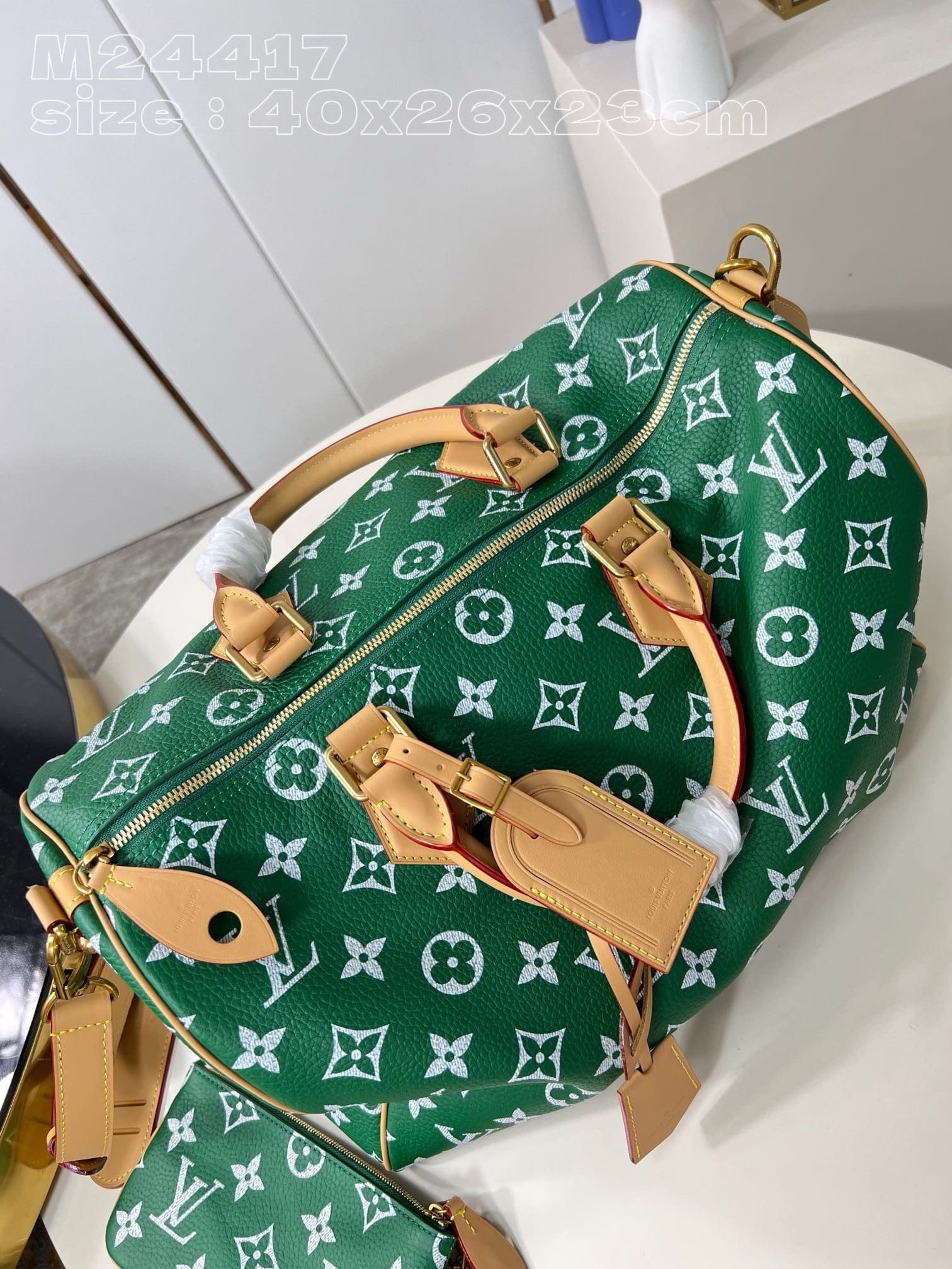 Louis Vuitton Speedy P9 40 Green - Image 3