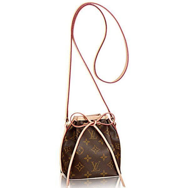 Louis Vuitton Nano Noe Monogram Mini Bucket Bag