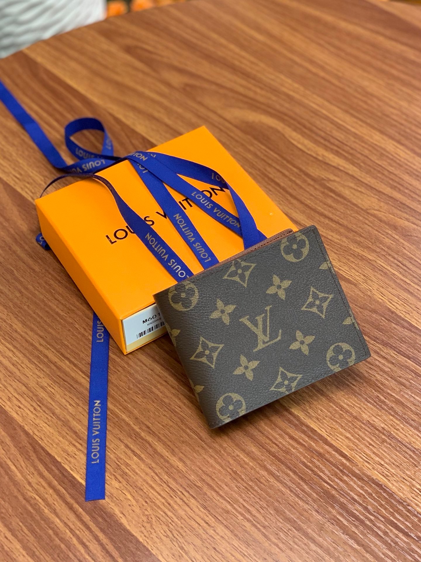 LOUIS VUITTON AMERIGO WALLET MONOGRAM CANVAS IN BROWN 11CM N60053 - Image 3