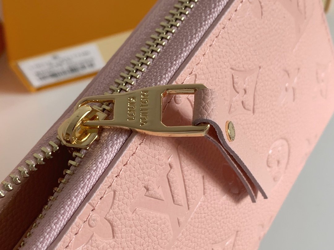 LOUIS VUITTON ZIPPY WALLET PINK 19CM - Image 9