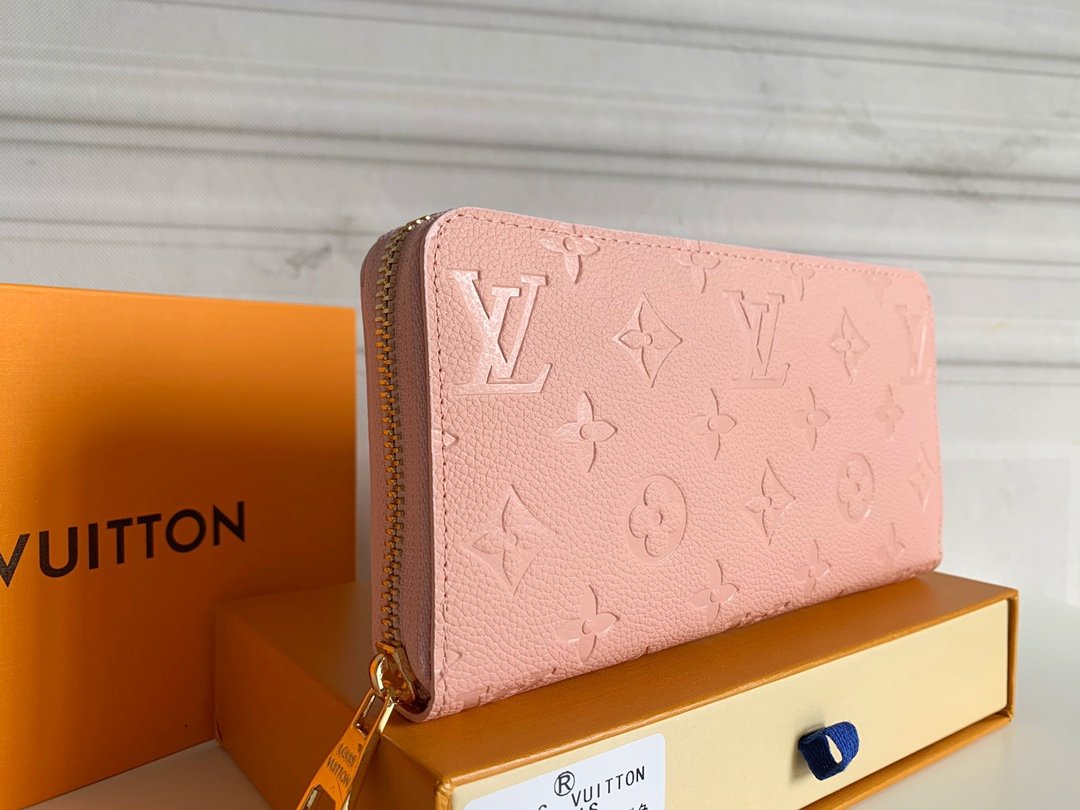 LOUIS VUITTON ZIPPY WALLET PINK 19CM - Image 4