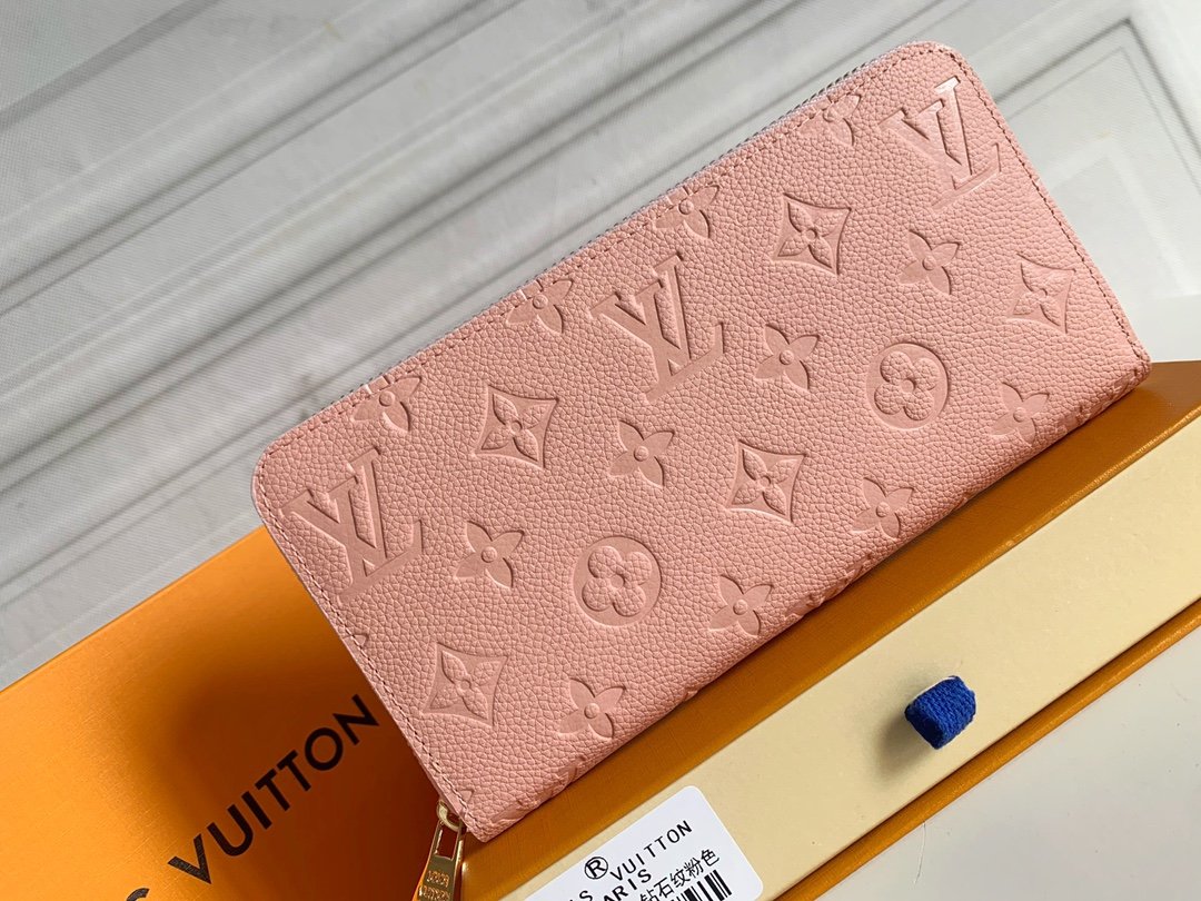LOUIS VUITTON ZIPPY WALLET PINK 19CM - Image 3