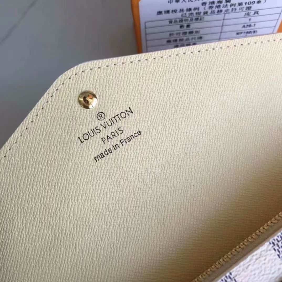 LV Damier Azur Envelope Wallet - Image 4
