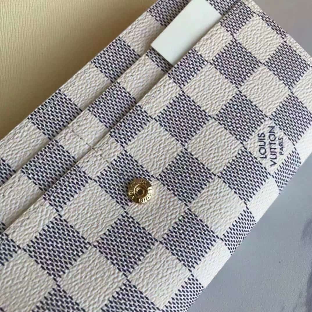 LV Damier Azur Envelope Wallet - Image 5