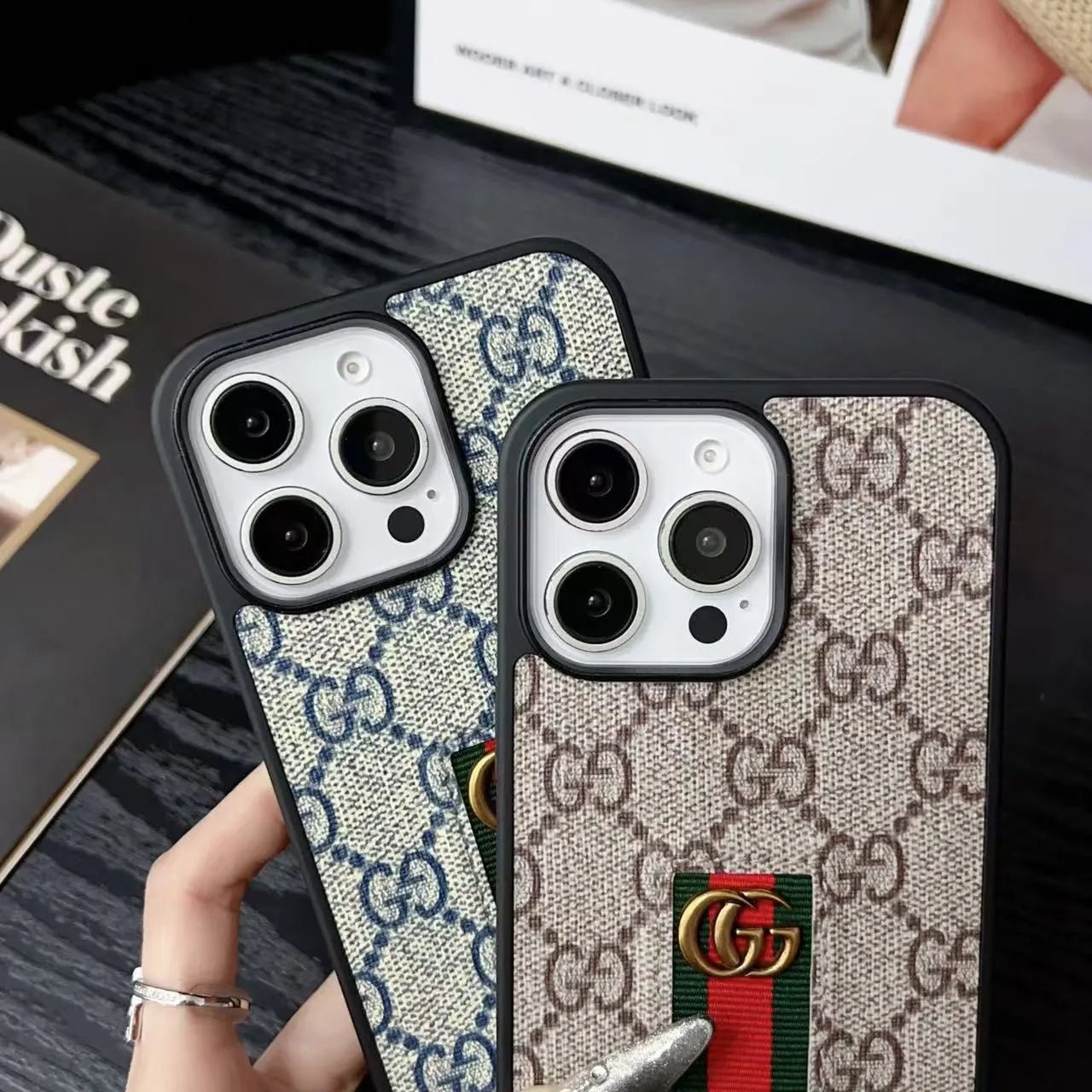 GUCCI GG Card Pocket Phone Case - Image 5