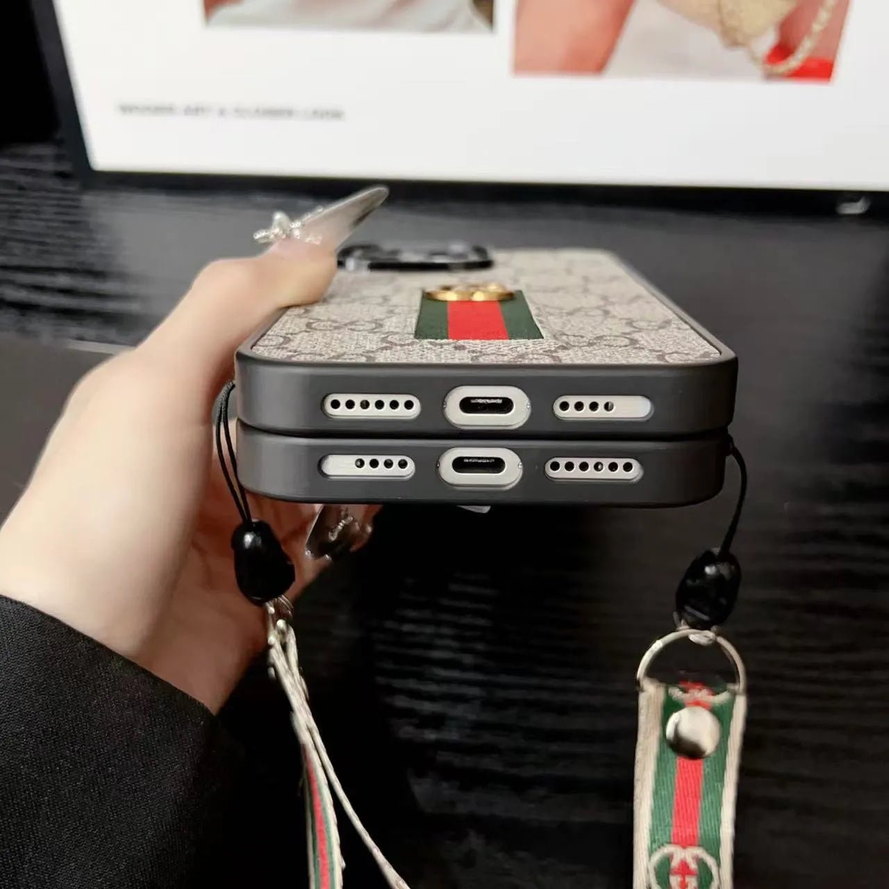 GUCCI GG Card Pocket Phone Case - Image 8