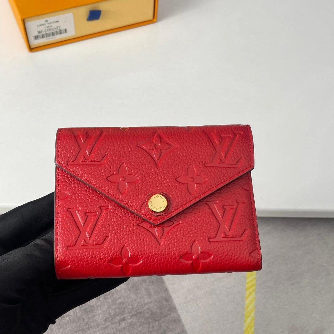 Alternative view of Louis Vuitton Victorine Wallet Scarlet Red For Women, Women's Wallet 4.7in/12cm LV M63701 - TEMAFES