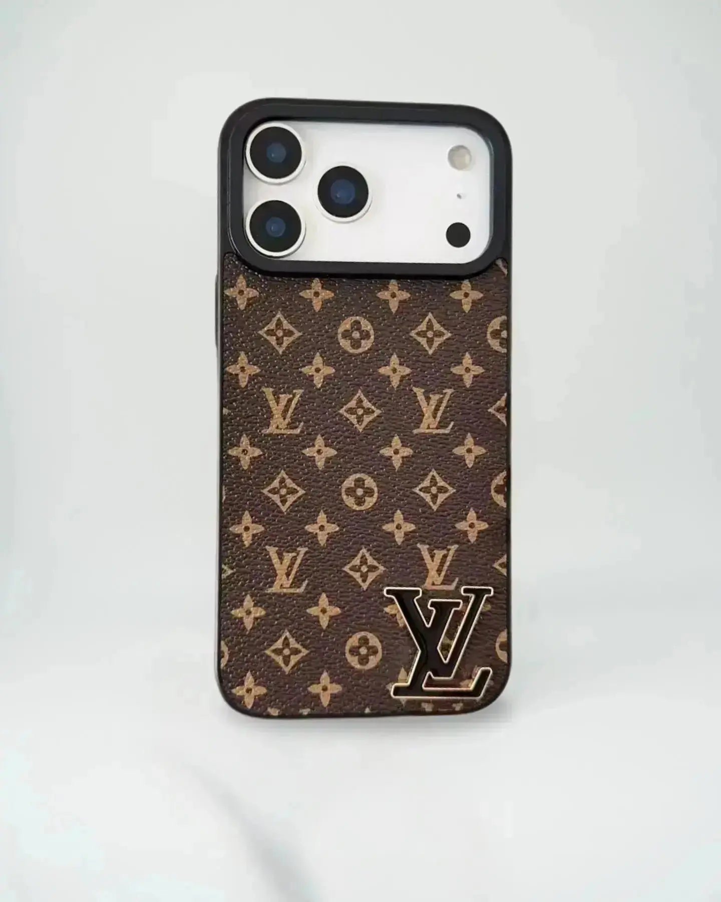 LV Damier Ebene Canvas Logo Phone Case - Image 6