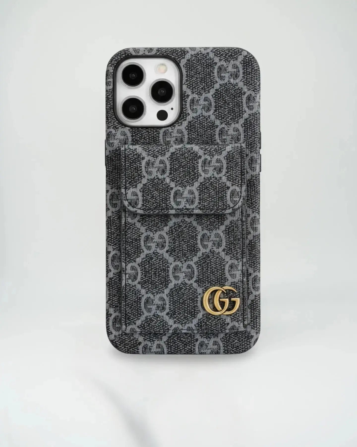Alternative view of Beige Monogram Gucci iPhone 17 Pro Max Case CardHolder