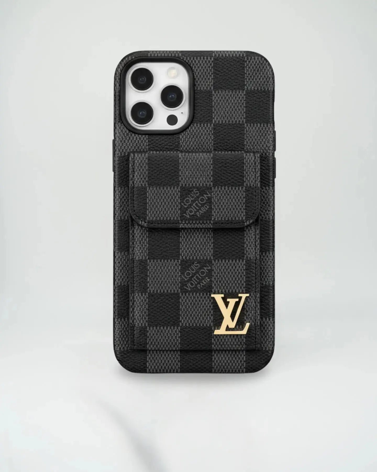 LV Monogram Card Holder LV logo Phone Case - Image 5